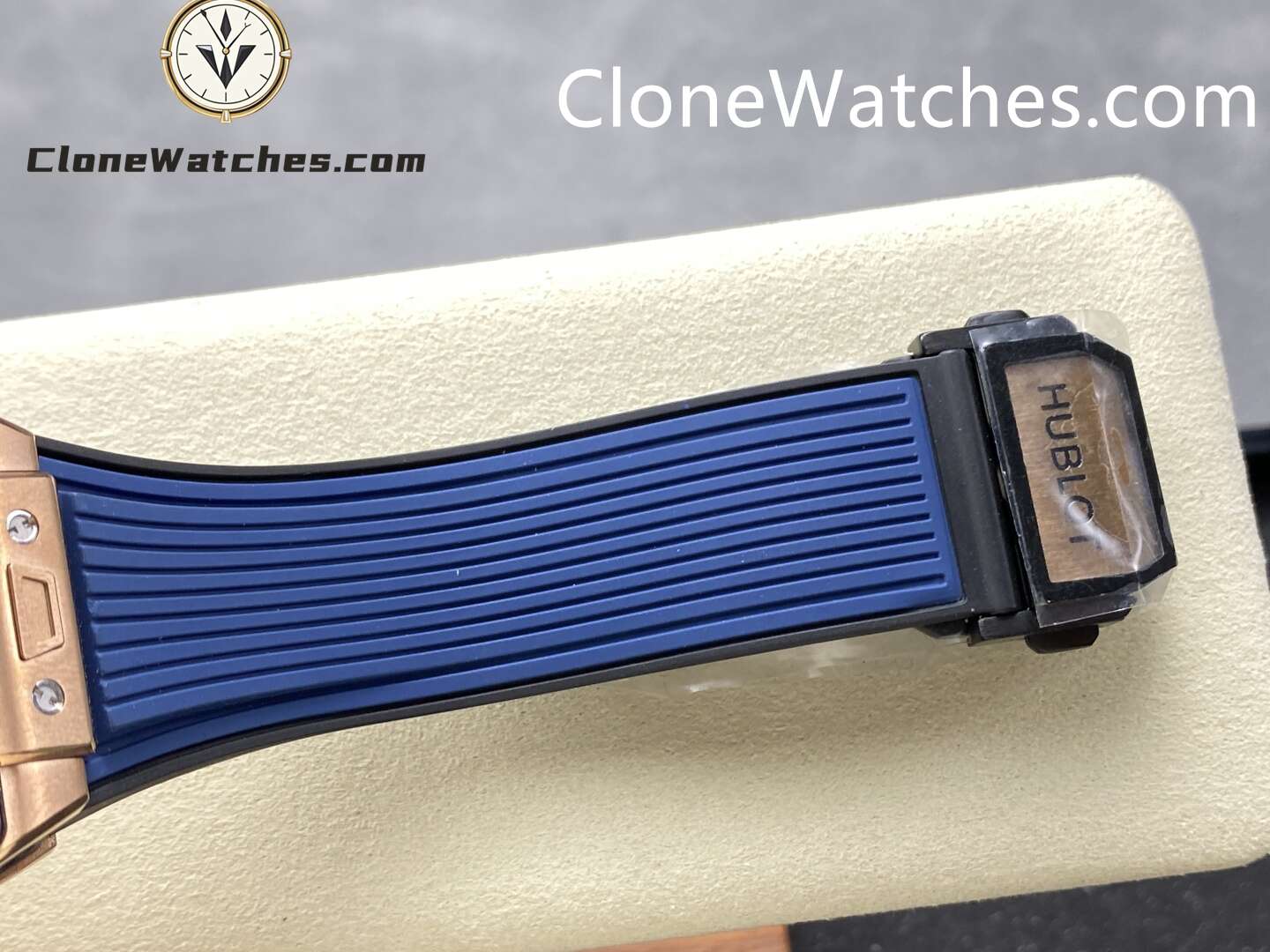 Hublot Super Clone Watches 1:1 Spirit of Big Bang King Gold Blue Ceramic 42MM 642.OL.7180.RX