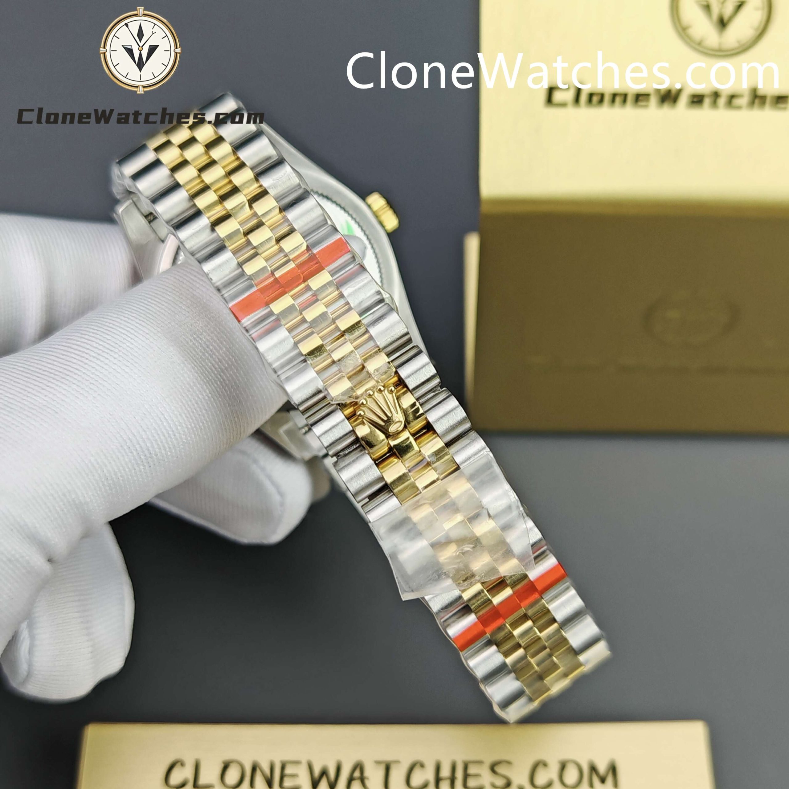 Rolex Super Clone Watches 1:1 DateJust m278383rbr-0028 Jubilee 31MM 2236 Movement