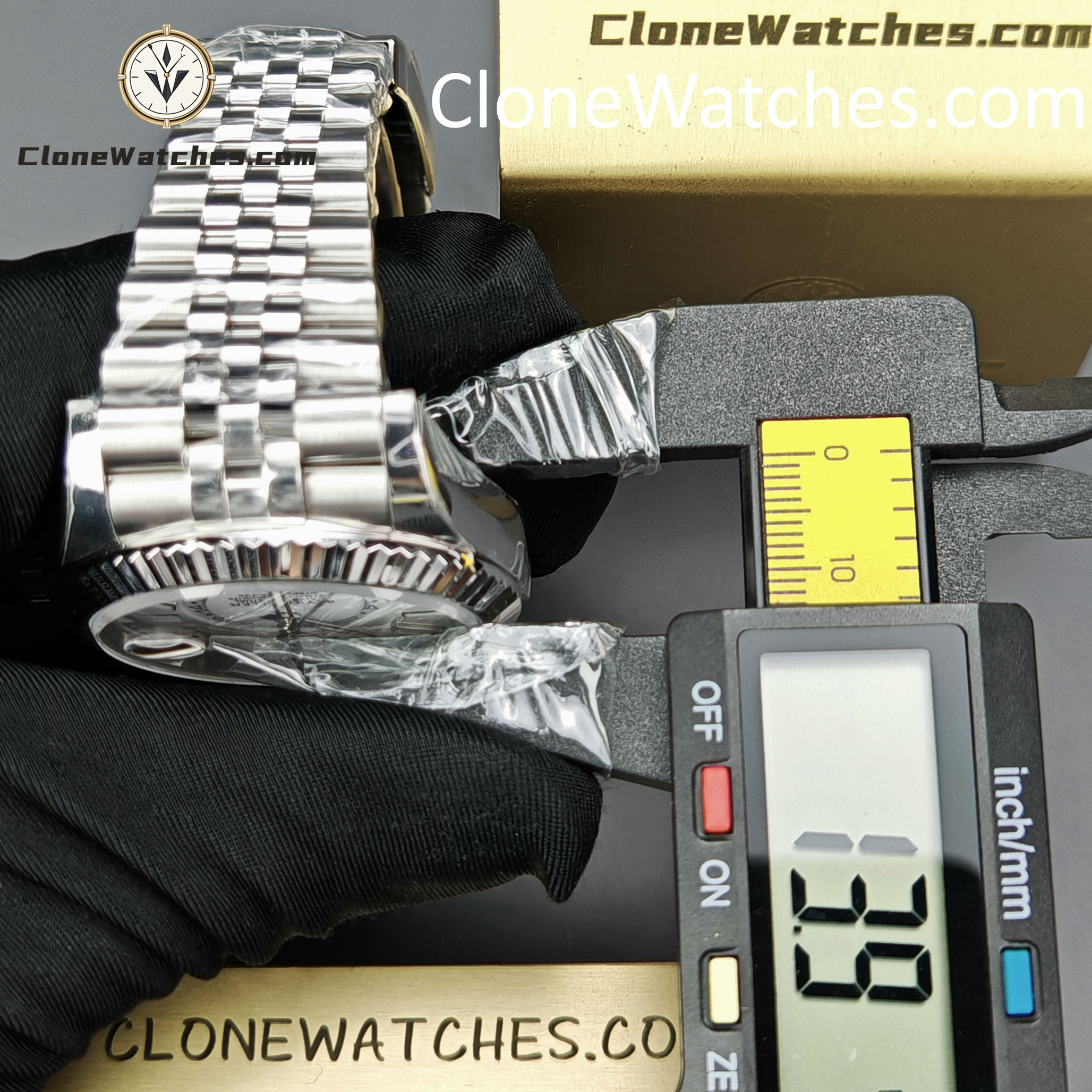 Rolex Super Clone Watches 1:1 Sky Dweller White Dial Jubilee M336934 9002 Movement