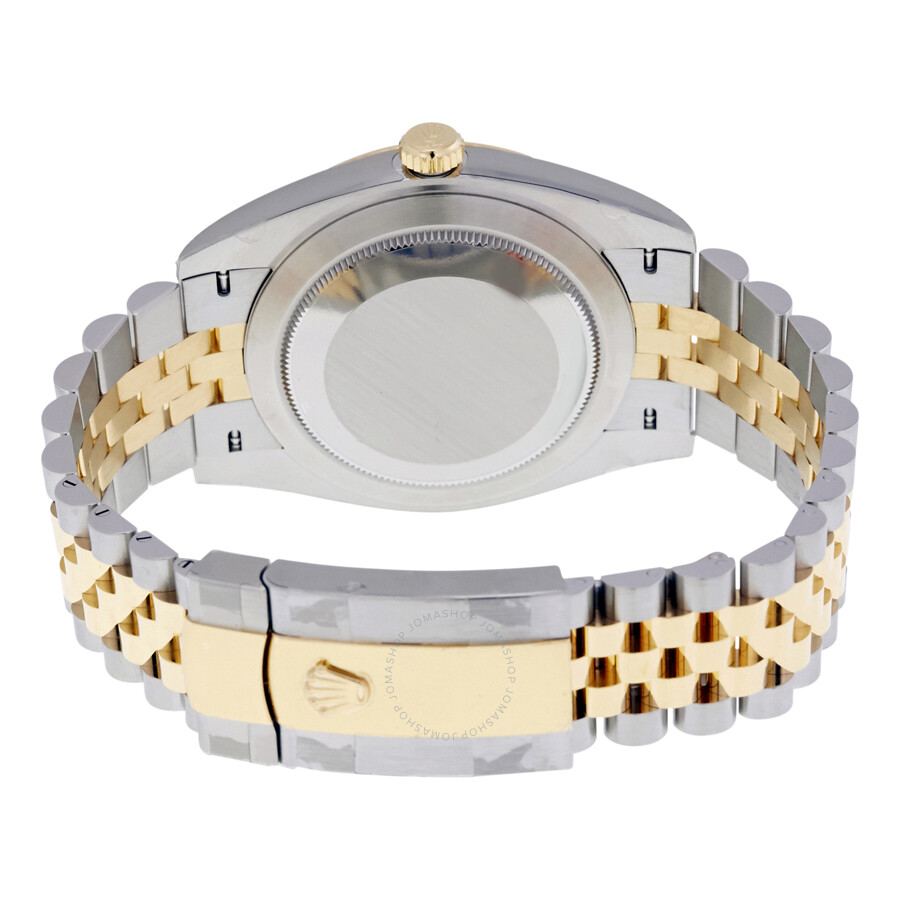 Rolex Datejust 41 Black Dial Steel and 18K Yellow Gold Jubilee Men s Watch 126333BKSJ（Lifetime free warranty+90-days replacement service & Refund!.）
