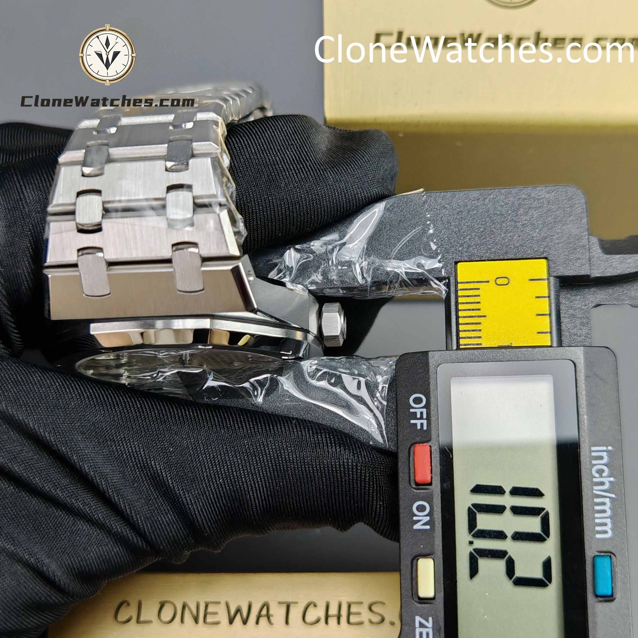 Audemars Piguet Super Clone Watches 1:1 Royal Oak 15510 White Dial 41MM Selfwinding
