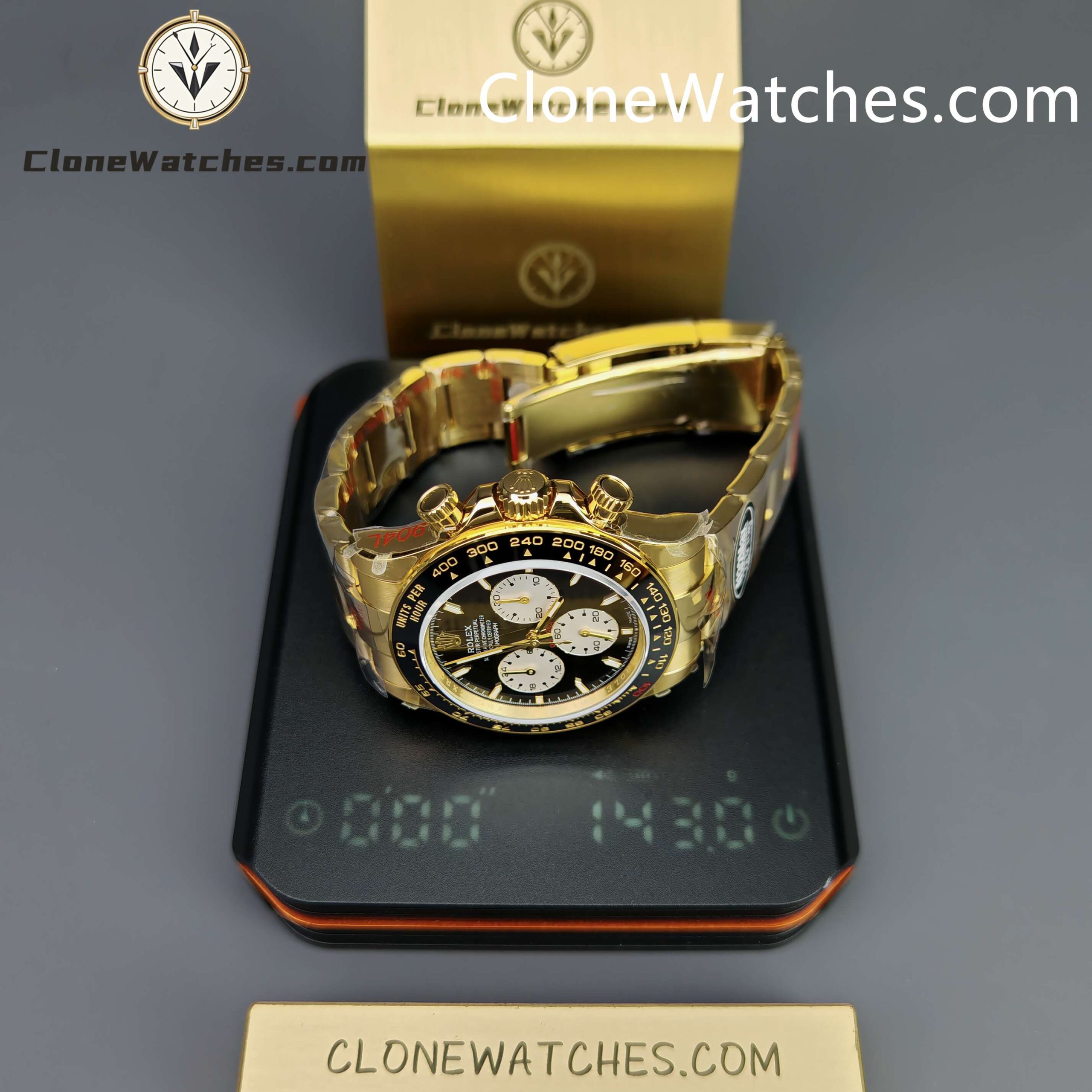 Rolex Super Clone Watches 1:1 Le Mans Daytona 100 Years Anniversary 18K Gold 4132 Movement