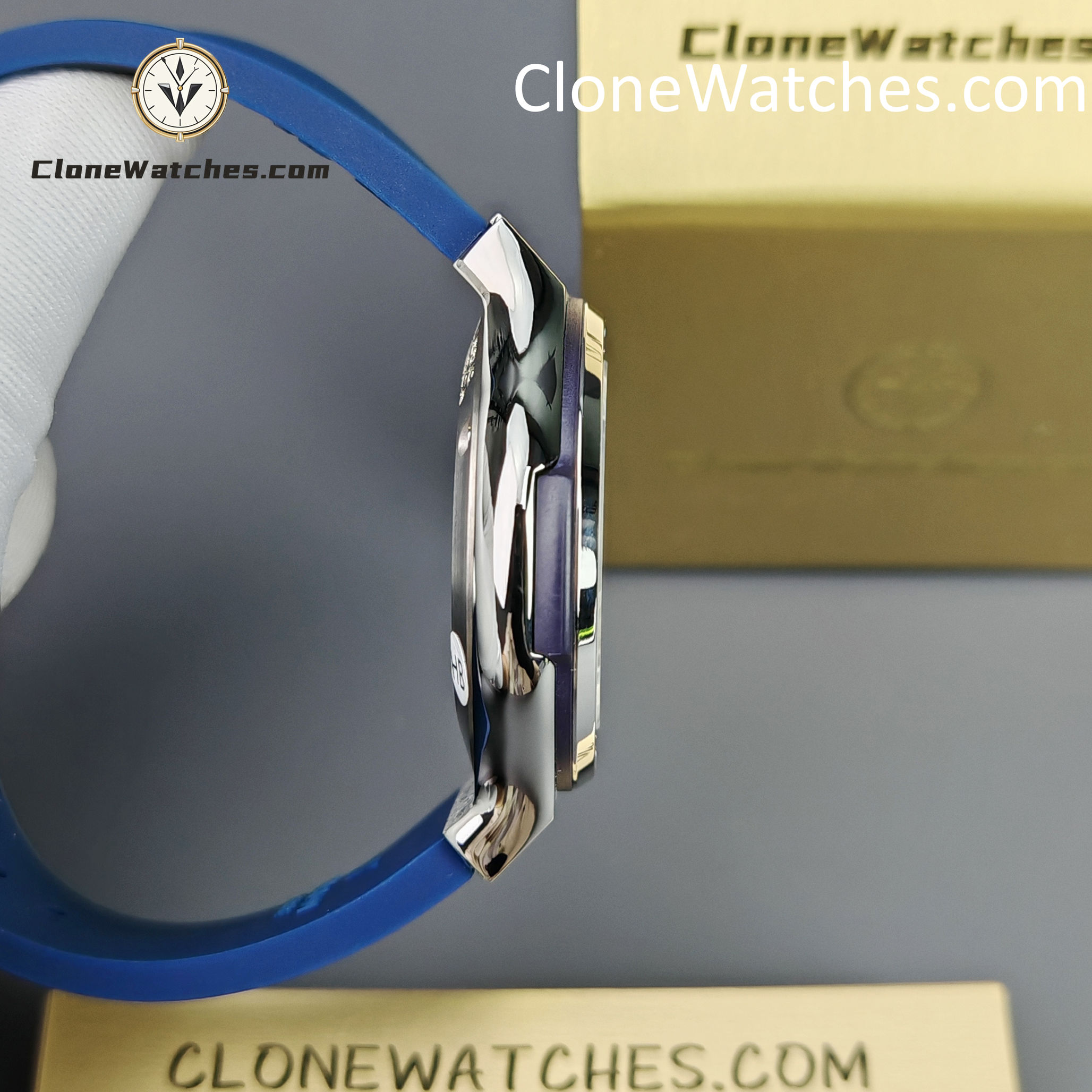 Hublot Super Clone Watches 1:1 Classic Fusion Blue Diamonds 38MM 565.NX.7170.RX.1204