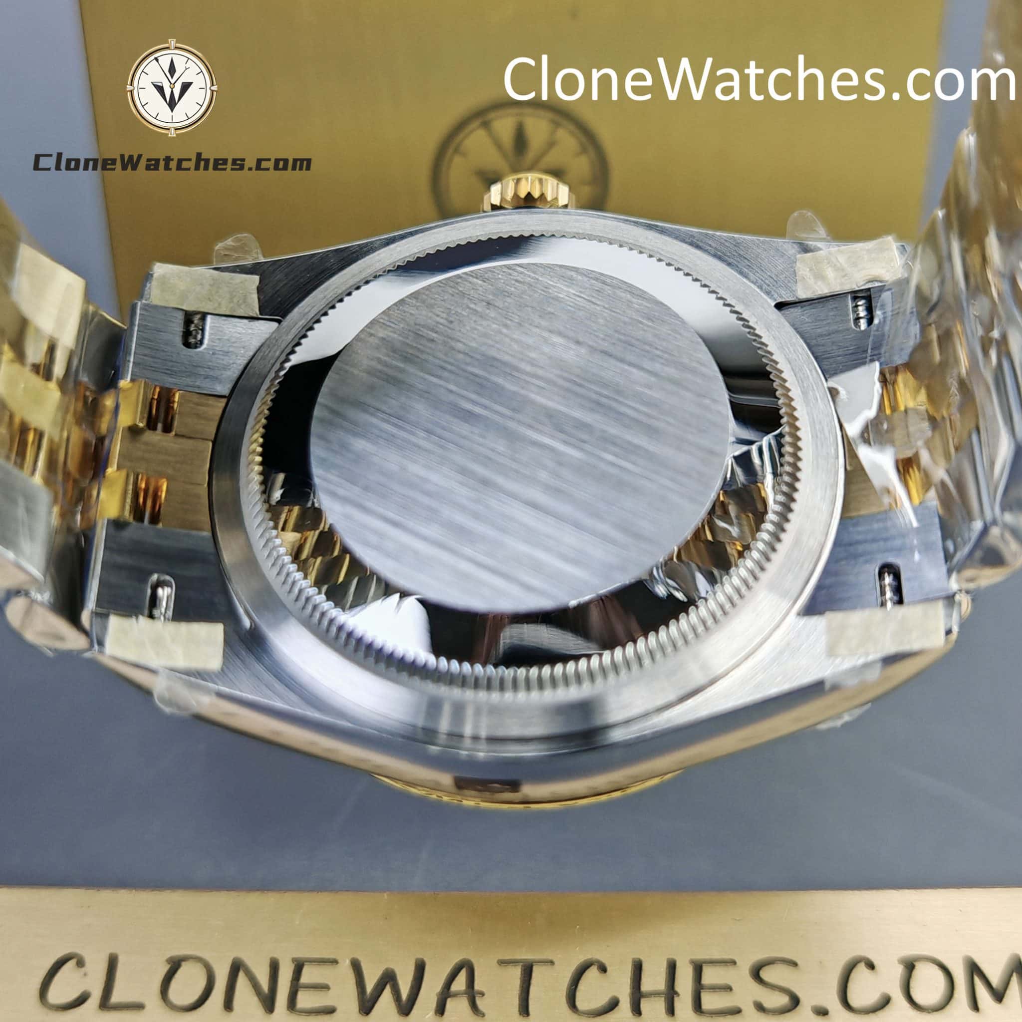 Rolex Super Clone Watches 1:1 DateJust m126233-0019 White Dial Jubilee 36MM 3235 Movement