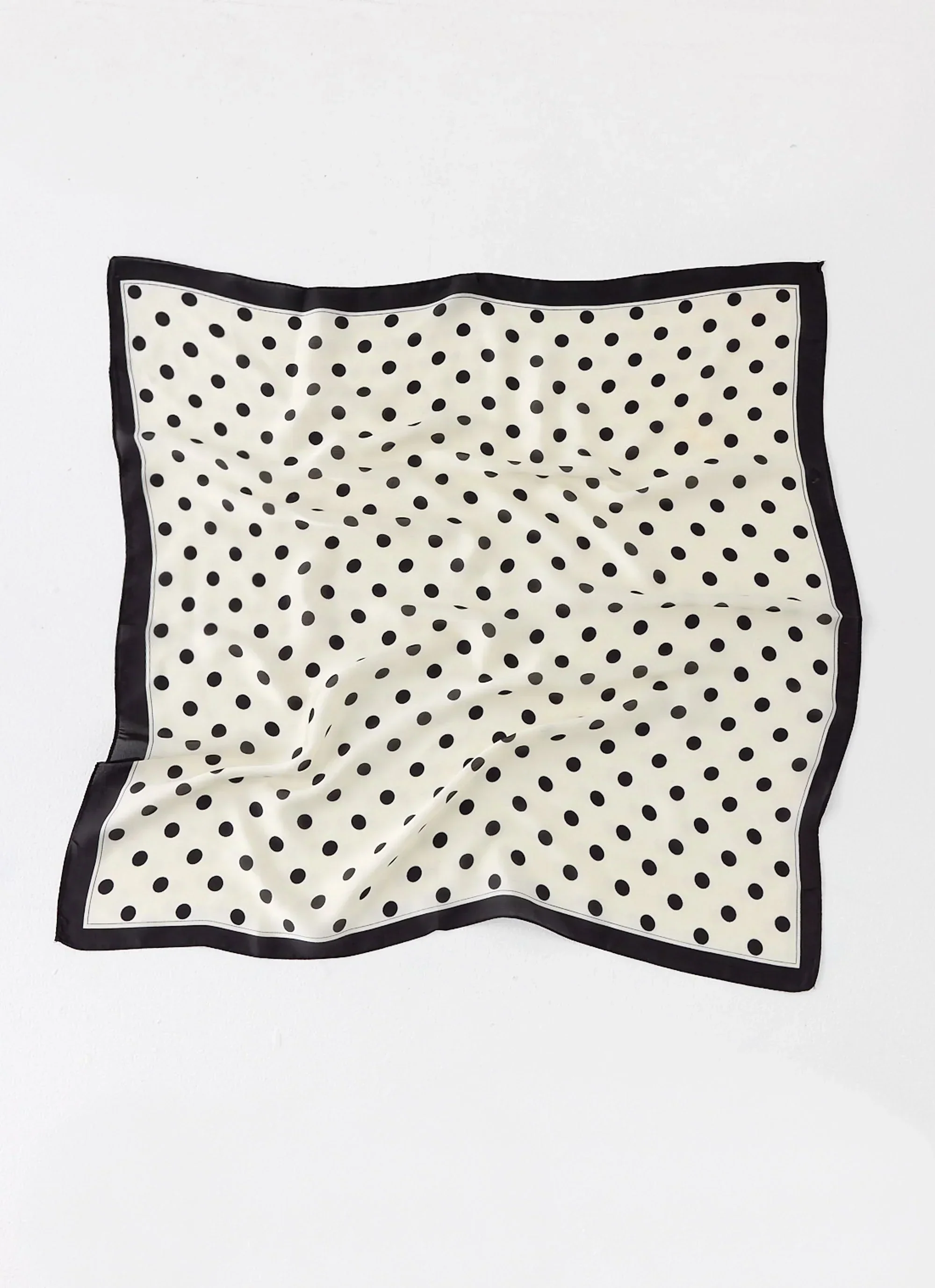 Dotty Dreams Scarf - White Polkadot