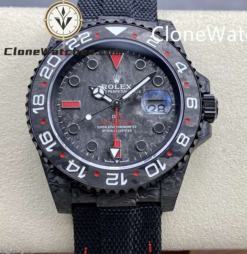 Modified Super Clone Watches 1:1 NTPT Rolex GMT Master Vintage Red 3186 Movement