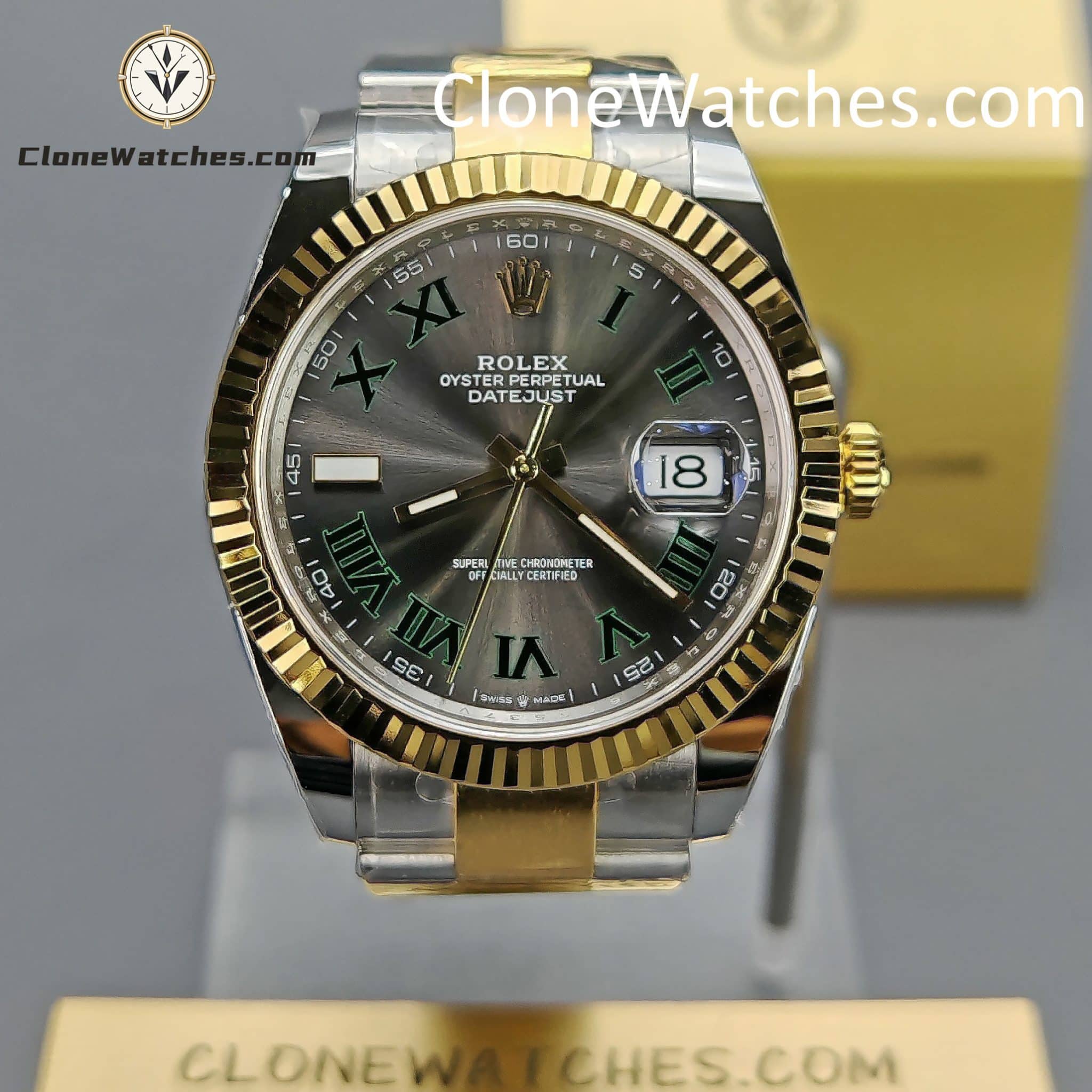 Rolex Super Clone Watch 1:1 DateJust m126333-0019 Oyster 41MM 3235 Movement