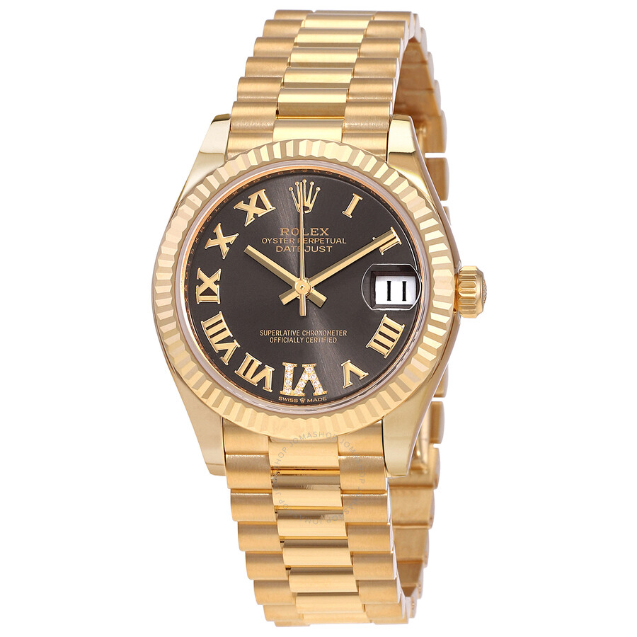 Rolex Datejust 31 Automatic Chronometer Ladies Watch 278278GYRDP（Lifetime free warranty+90-days replacement service & Refund!.）