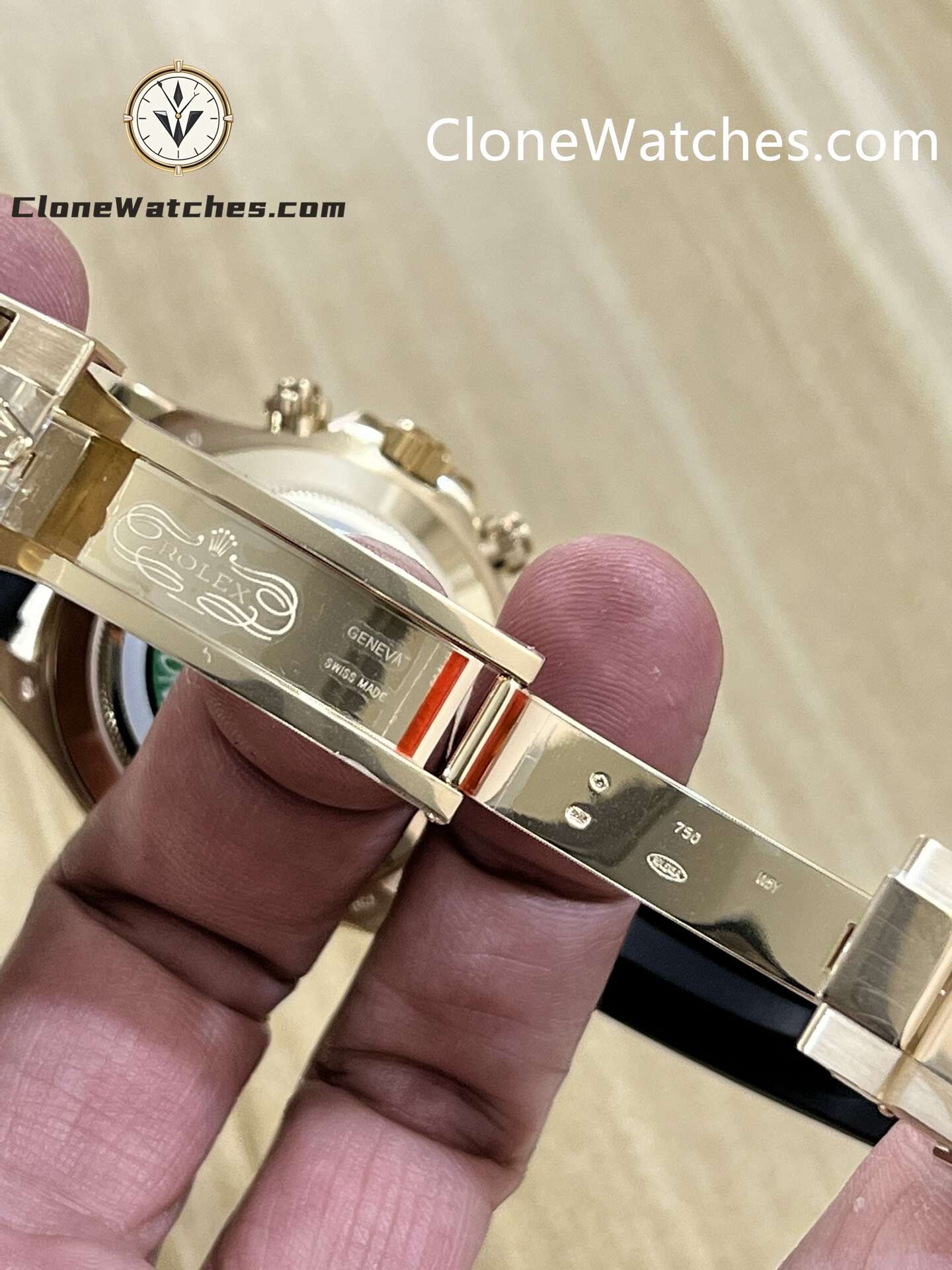 Rolex Super Clone Watches 1:1 Daytona Black Dial Rubber Strap m116518ln-0047 4130 Movement