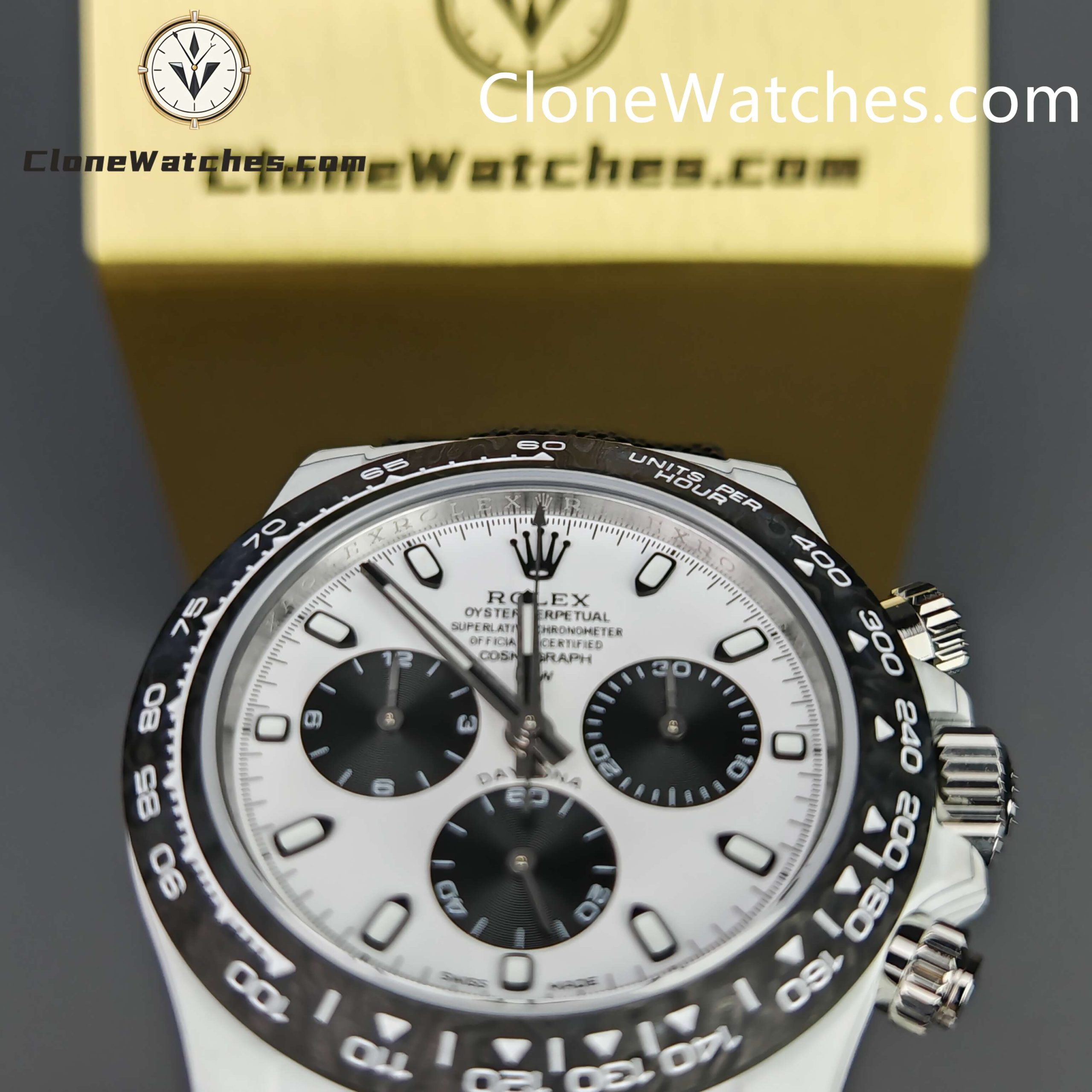 Modified Super Clone Watches 1:1 DiW Rolex Daytona IRBIS Quartz Fiber 41MM