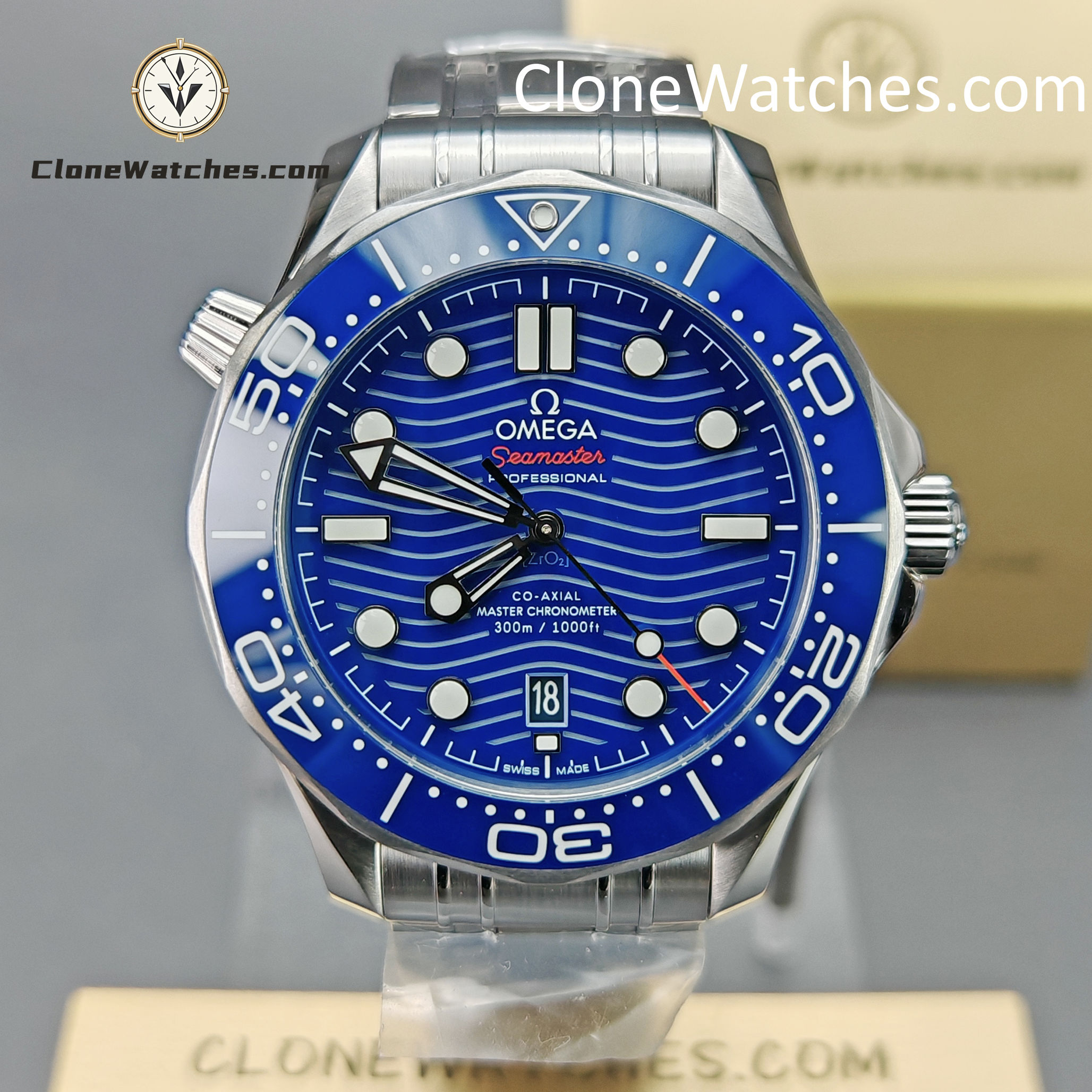 OMEGA Super Clone Watches 1:1 Seamaster Diver 300M 210.30.42.20.03.001 42mm