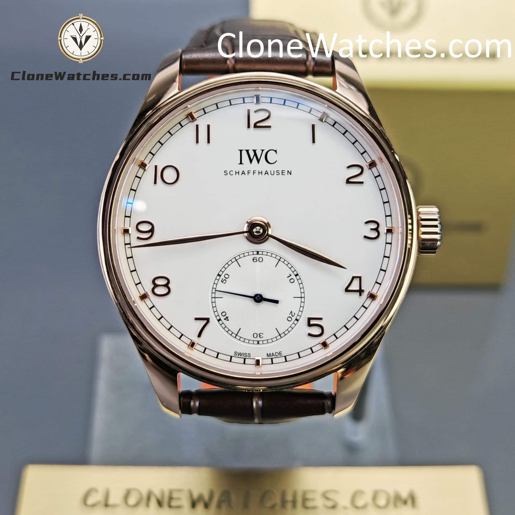 IWC Super Clone Watches 1:1 Portugieser Automatic Rose Gold 40MM IW358306