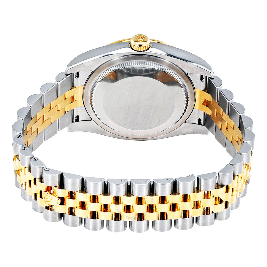 Rolex Oyster Perpetual Datejust 36 Mother of Pearl Dial Stainless Steel and 18K Yellow Gold Jubilee Bracelet Automatic Ladies Watch 116243MRJ（Lifetime free warranty+90-days replacement service & Refund!.）