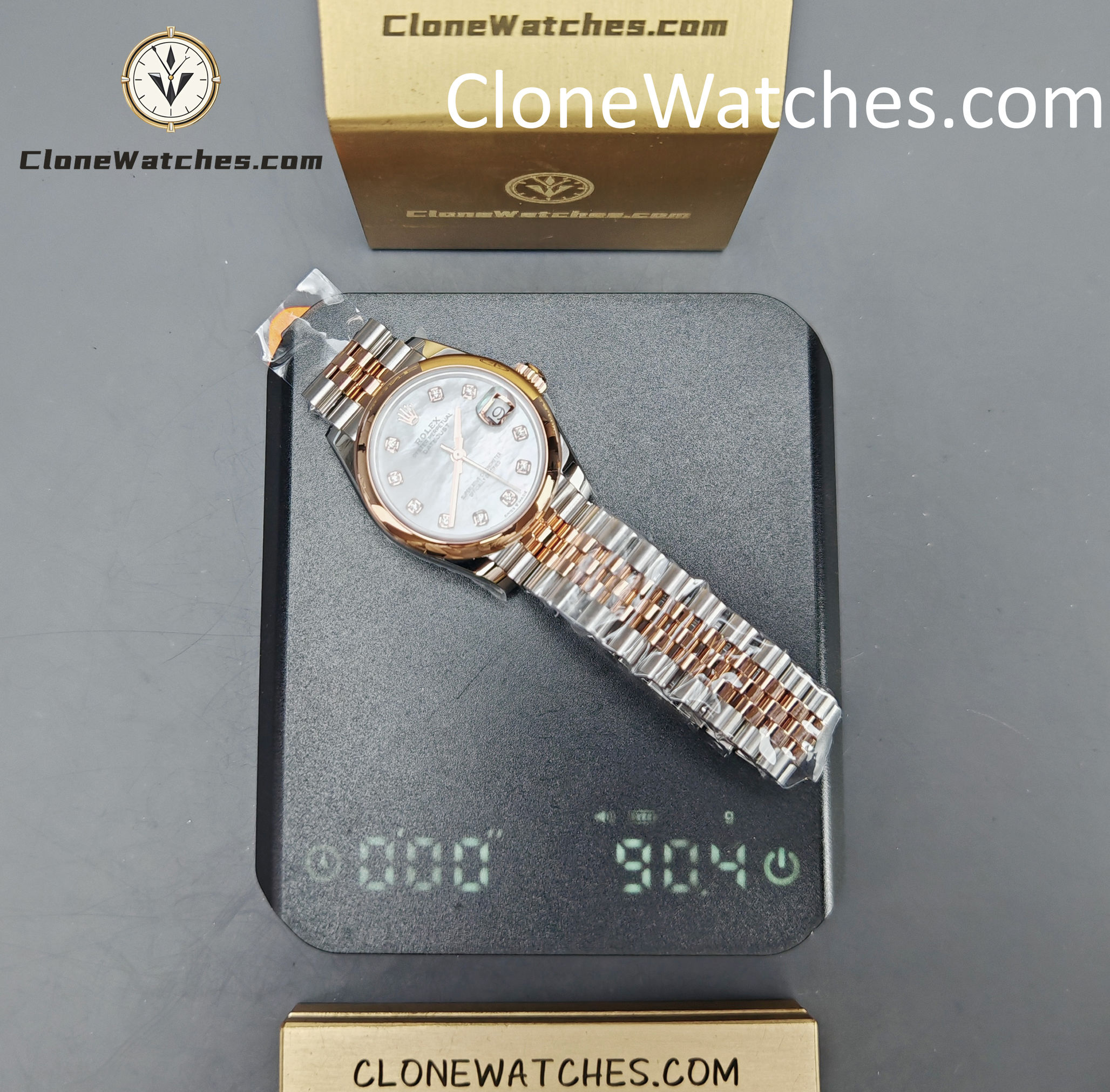 Rolex Super Clone Watches 1:1 DateJust m278243-0028 Jubilee 31MM 2236 Movement