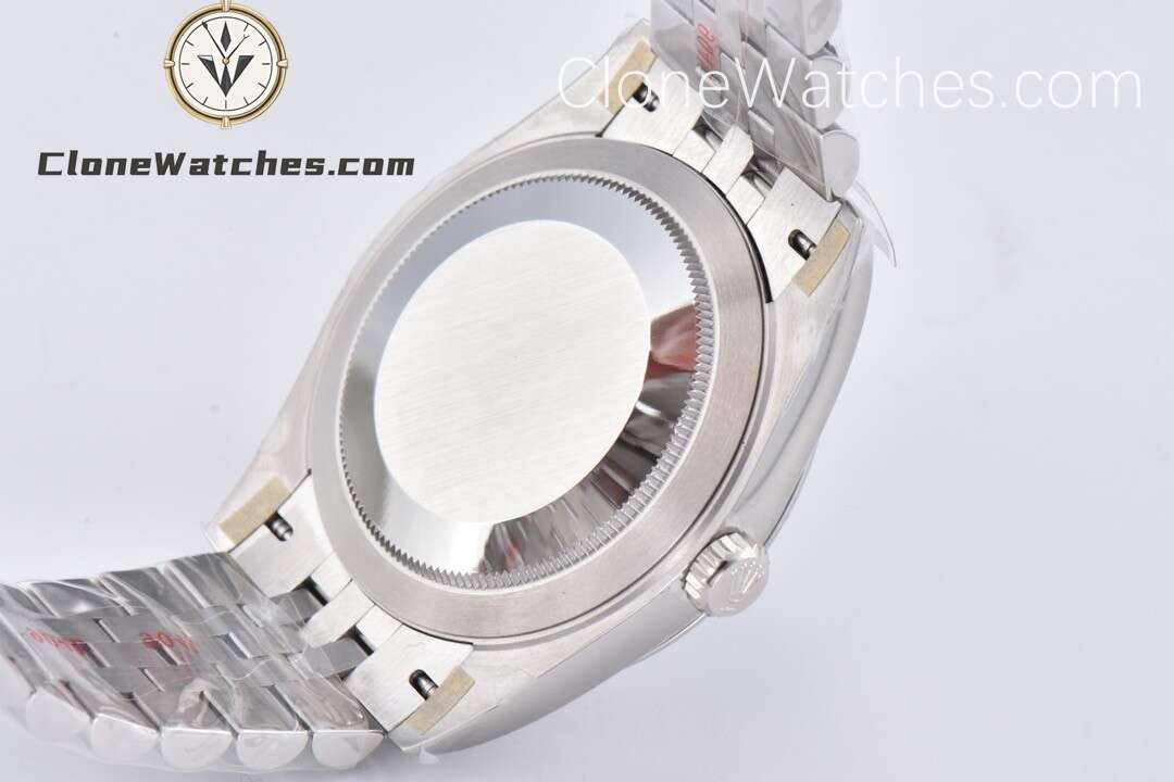 Rolex Super Clone Watches 1:1 DateJust White Diamond Dial M126334 Jubilee 41MM 3235 Movement