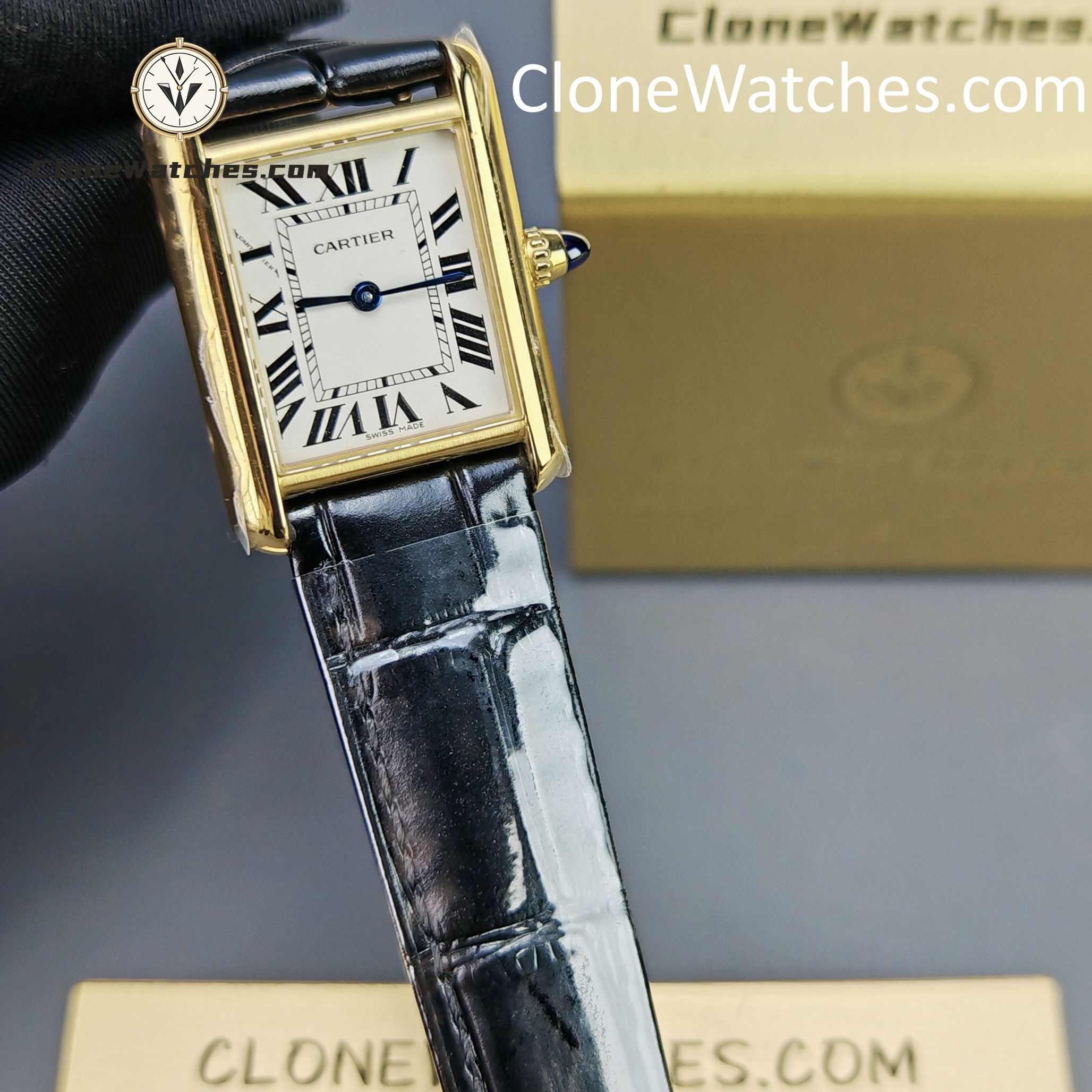 Cartier Super Clone Watches 1:1 Tank Louis Small model quartz movement 29.5 x 22MM WGTA0342