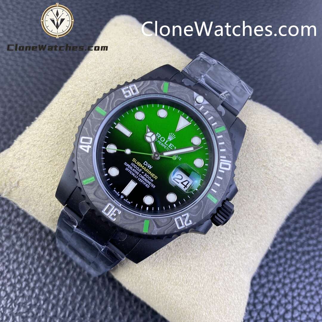 Modified Super Clone Watches 1:1 DiW Rolex Submariner PARAKEET 3235 Movement