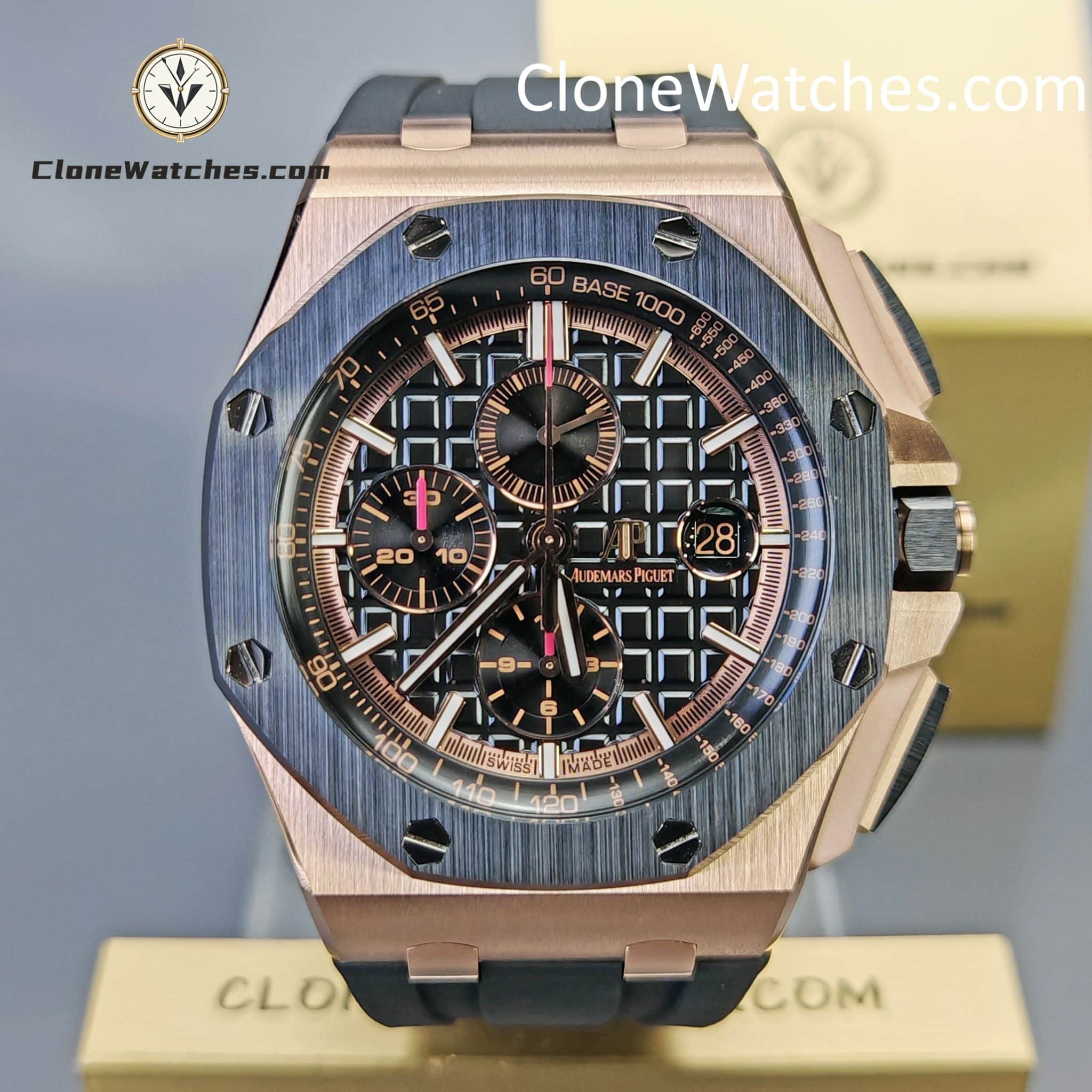 Audemars Piguet Super Clone Watches 1:1 Royal Oak Offshore Chronograph 26401RO 44MM