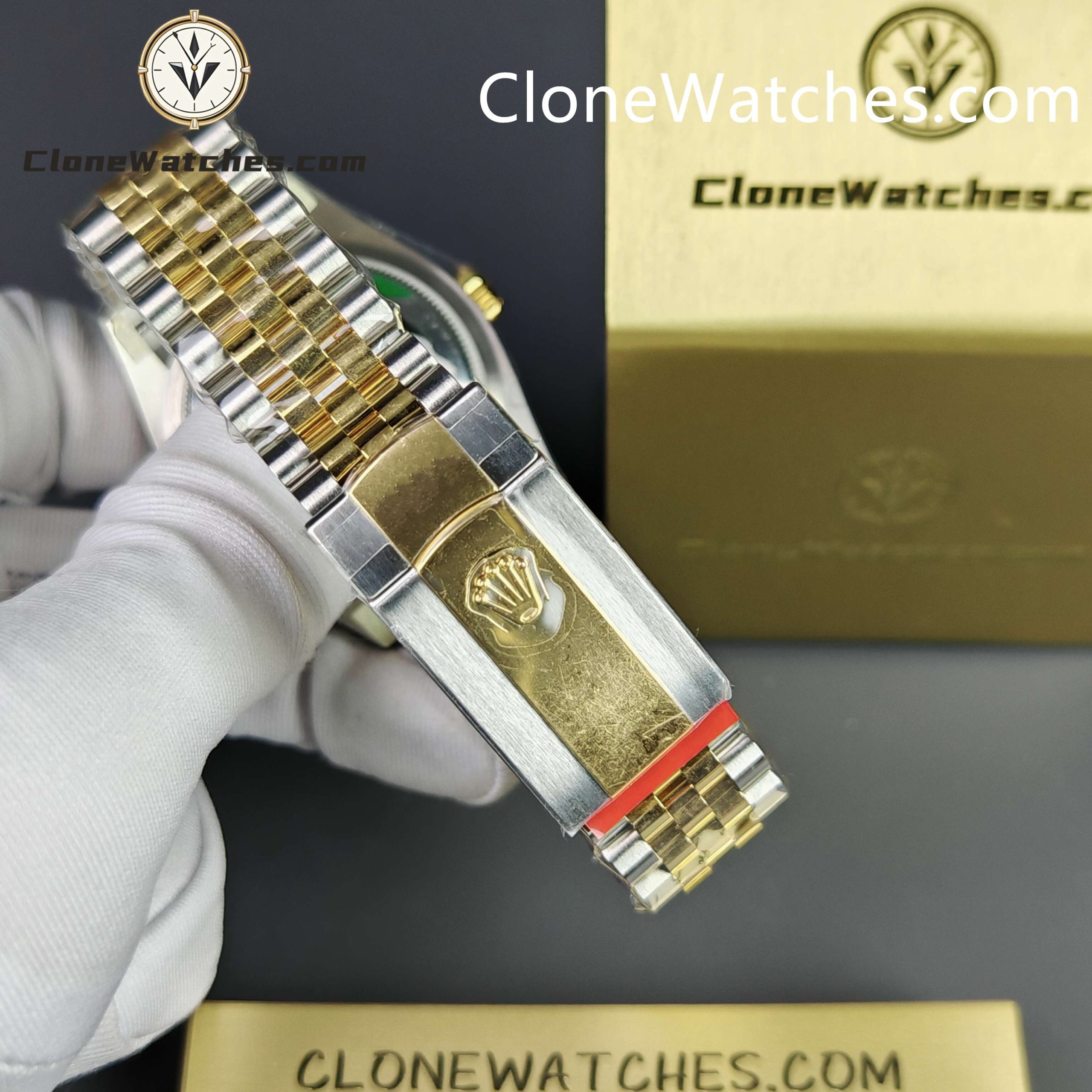 Rolex Super Clone Watches 1:1 DateJust Gray Roman Dial M126233 – 0035 Jubilee 36MM 3235 Movement