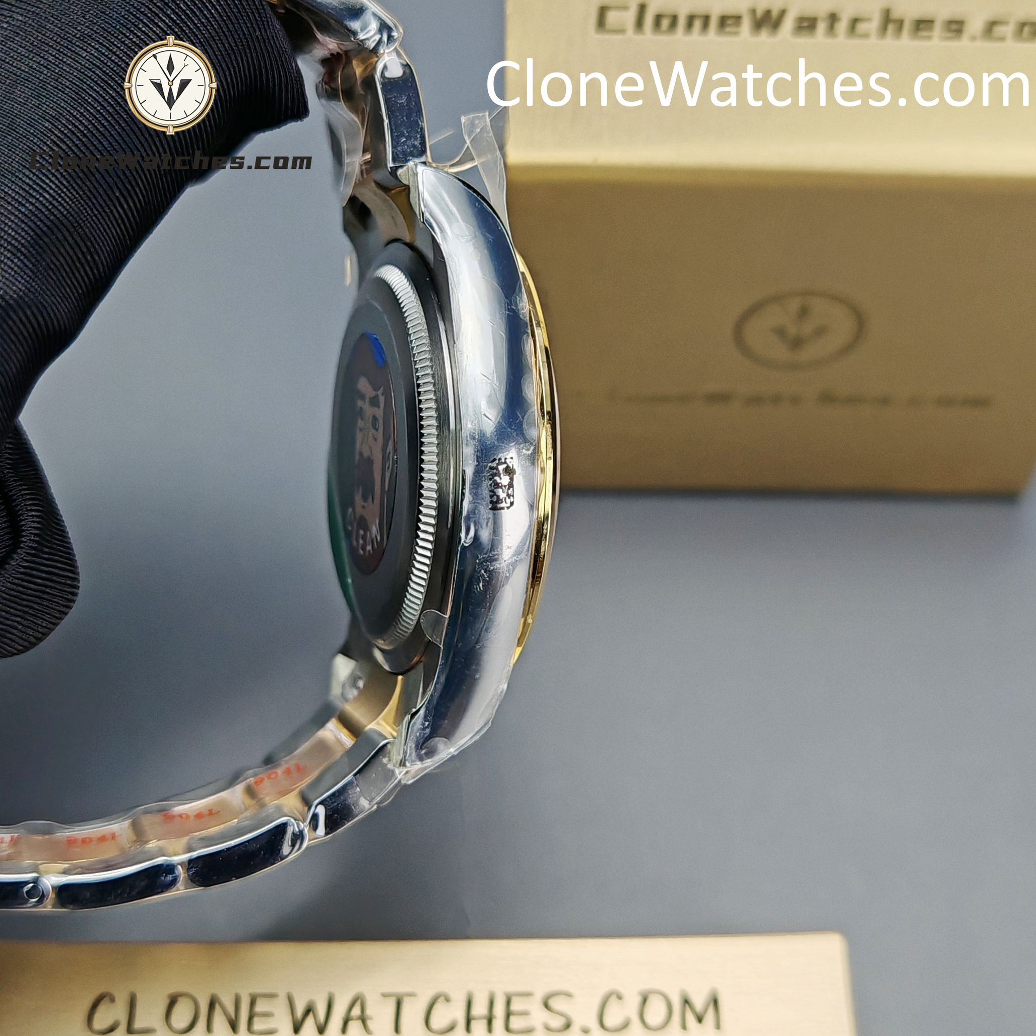 Rolex Super Clone 1:1 Daytona 18k gold m126503-0001 White Dial 4131 movement