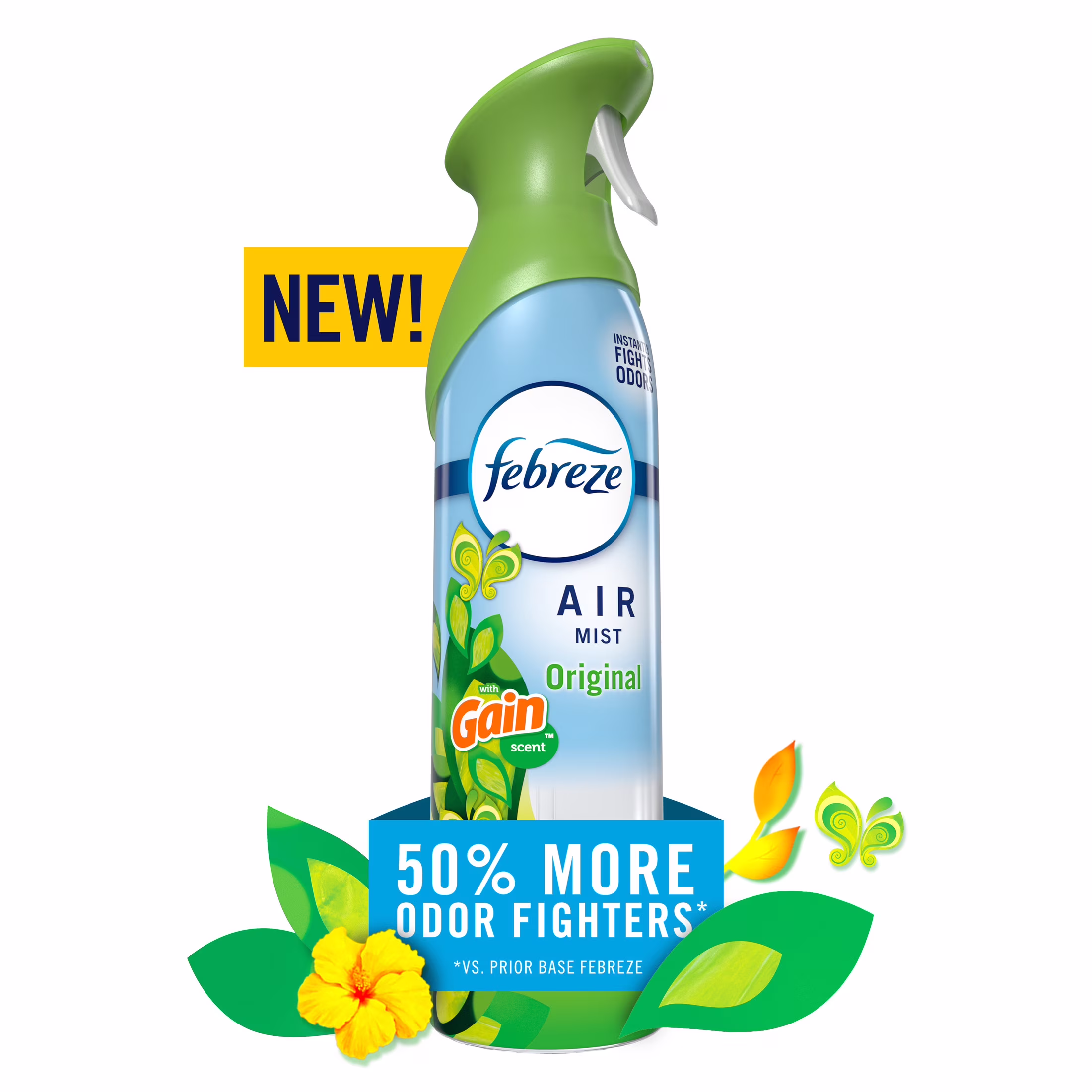 Febreze Air Mist Air Freshener Spray, Gain Original Scent, 8.1oz