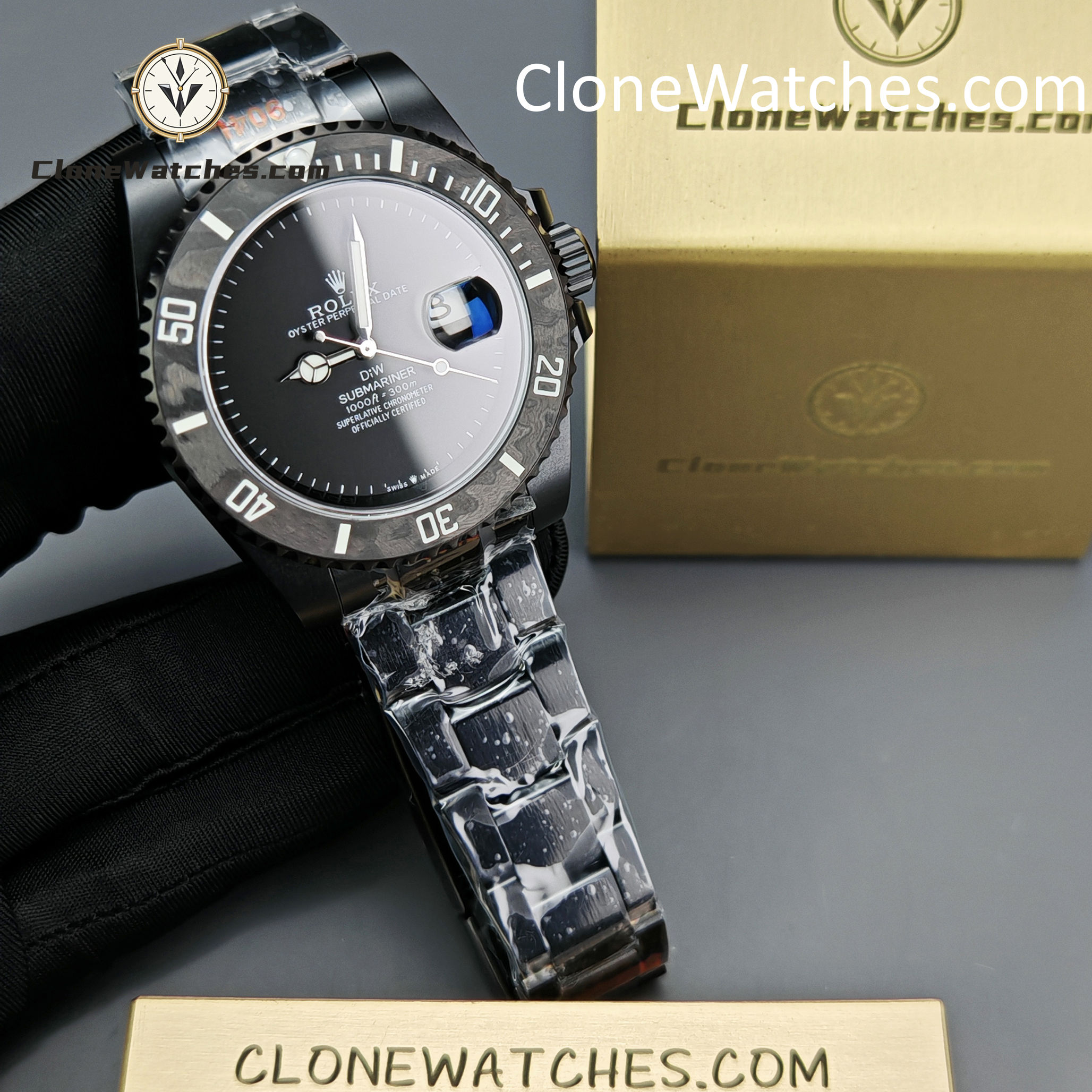 Modified Super Clone Watches 1:1 DiW Rolex Submariner GHOST 3235 Movement
