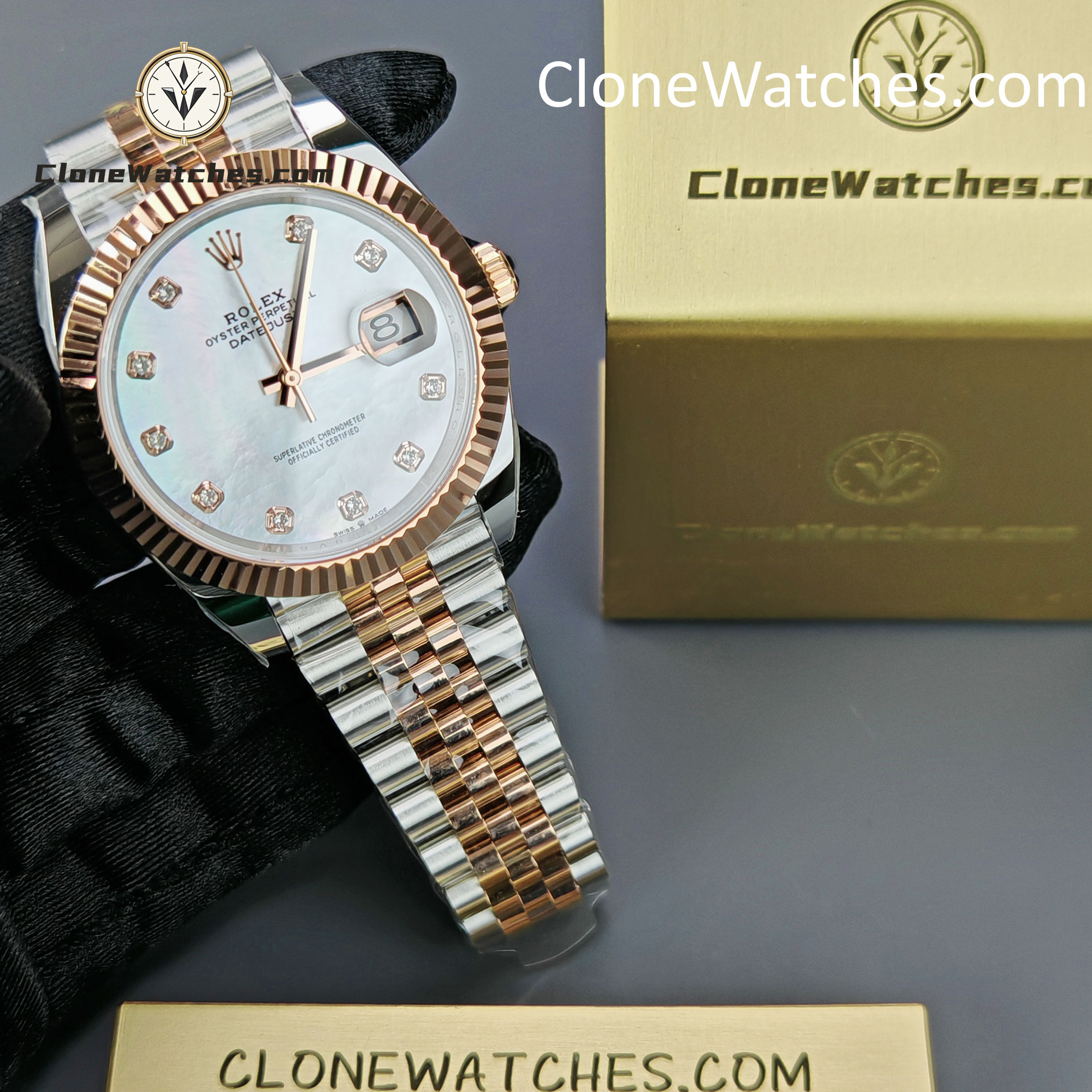 Rolex Super Clone Watch 1:1 DateJust m126331-0014 Jubilee 41MM 3235 Movement