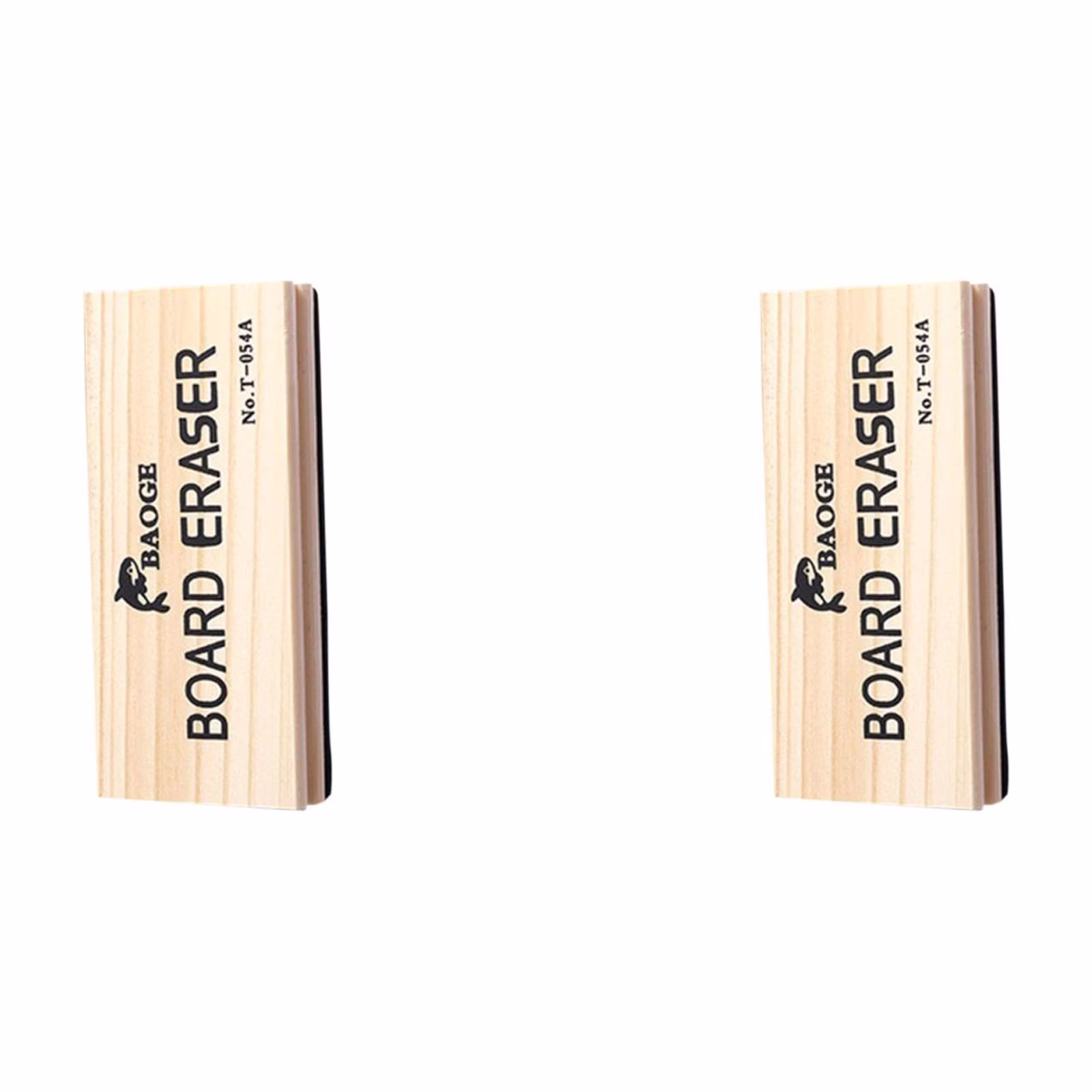 ZOURIH Chalkboard Eraser 1 Pack Wooden Dustless Blackboard Eraser Cleaner