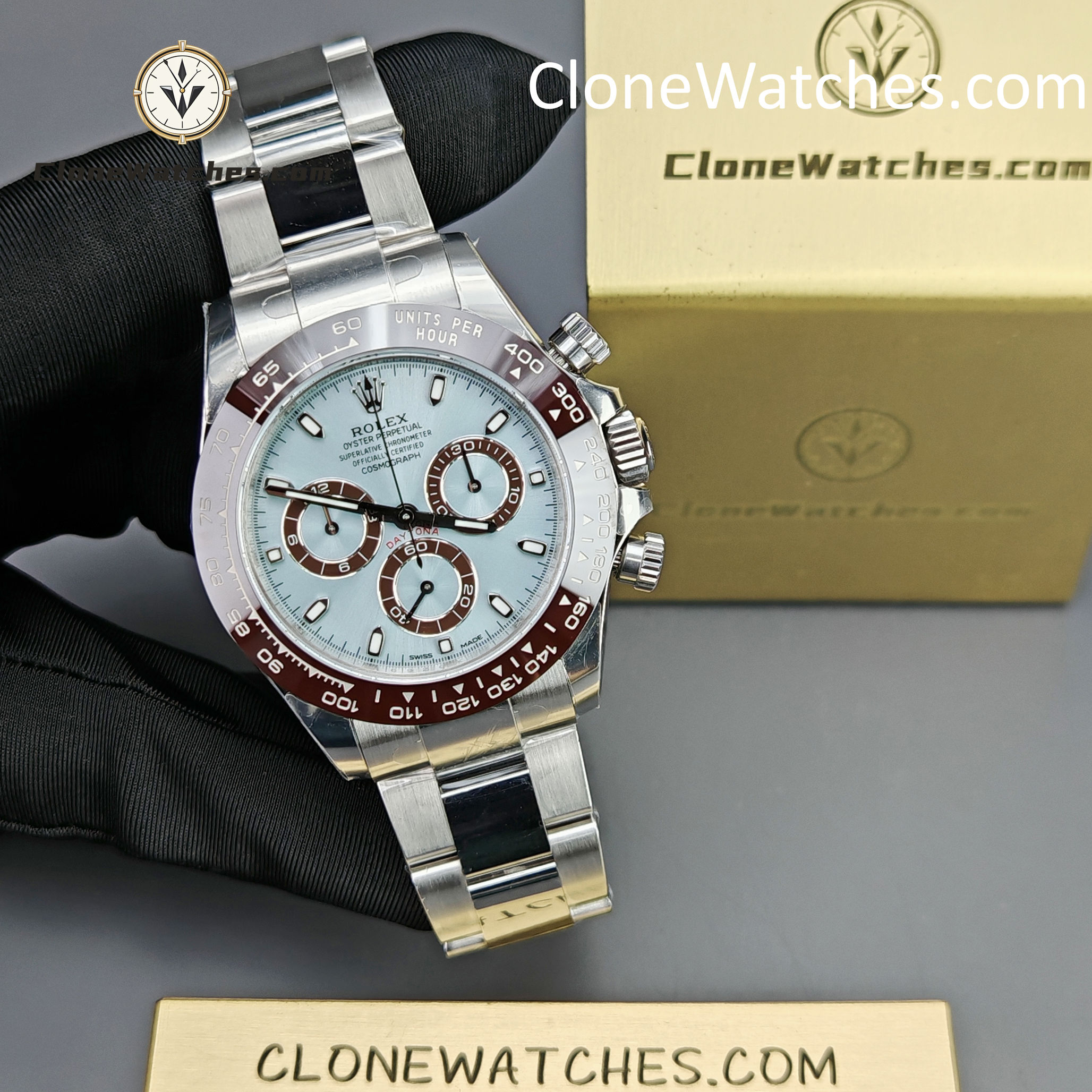 Rolex Super Clone Watches 1:1 ICE BLUE Daytona m116506-0001 4130 Movement