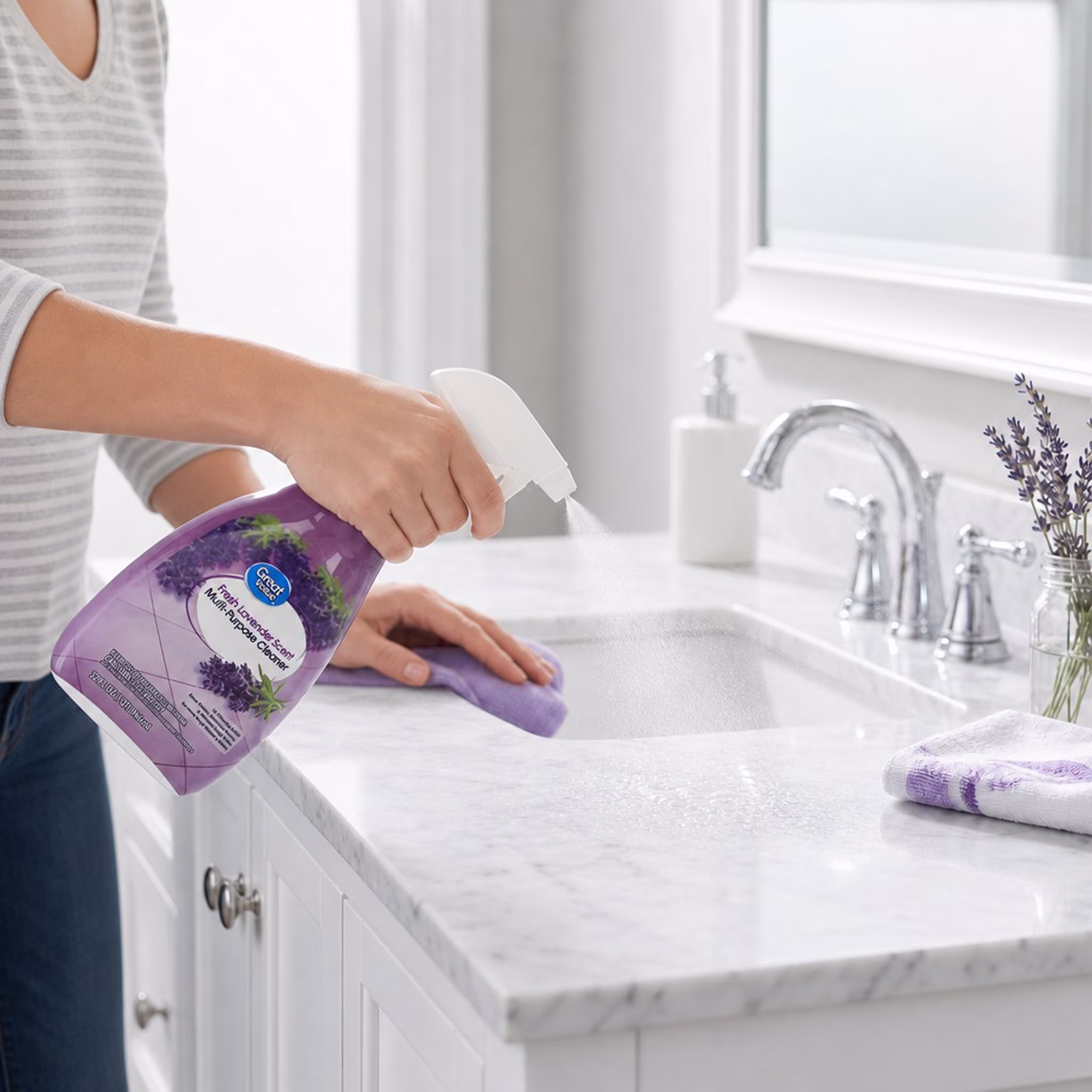 Great Value All-Purpose Cleaner, Lavender Scented, 32 fl oz