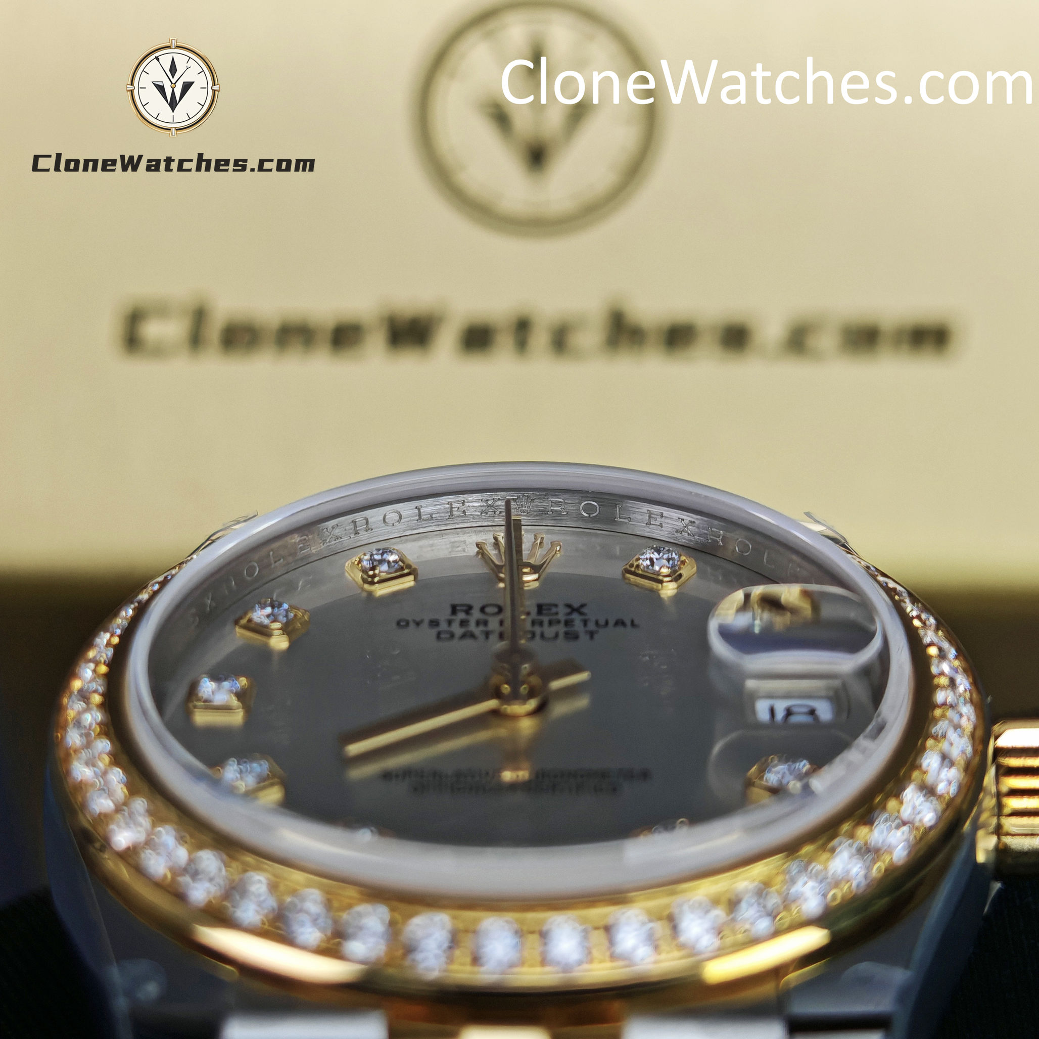 Rolex Super Clone Watches 1:1 DateJust m278383rbr-0020 Jubilee 31MM 2236 Movement