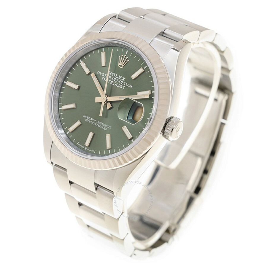 Rolex Datejust 36 Mint Green Dial Automatic Men s Oyster Watch M126234-0052（Lifetime free warranty+90-days replacement service & Refund!.）
