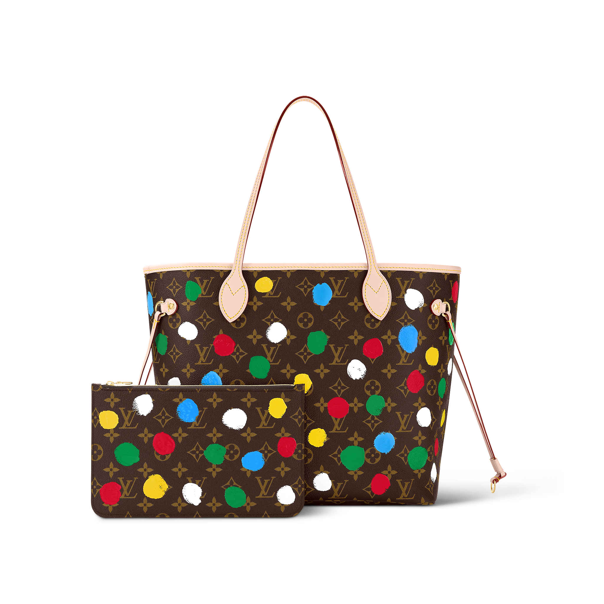 Louis Vuitton M46381 LV x YK NEVERFULL
