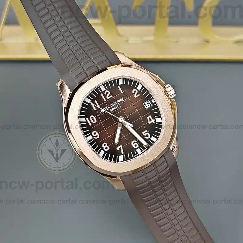 Patek Philippe Super Clone Watches 1:1 Aquanaut Rose Gold DDF 5167R-001 40.8 mm