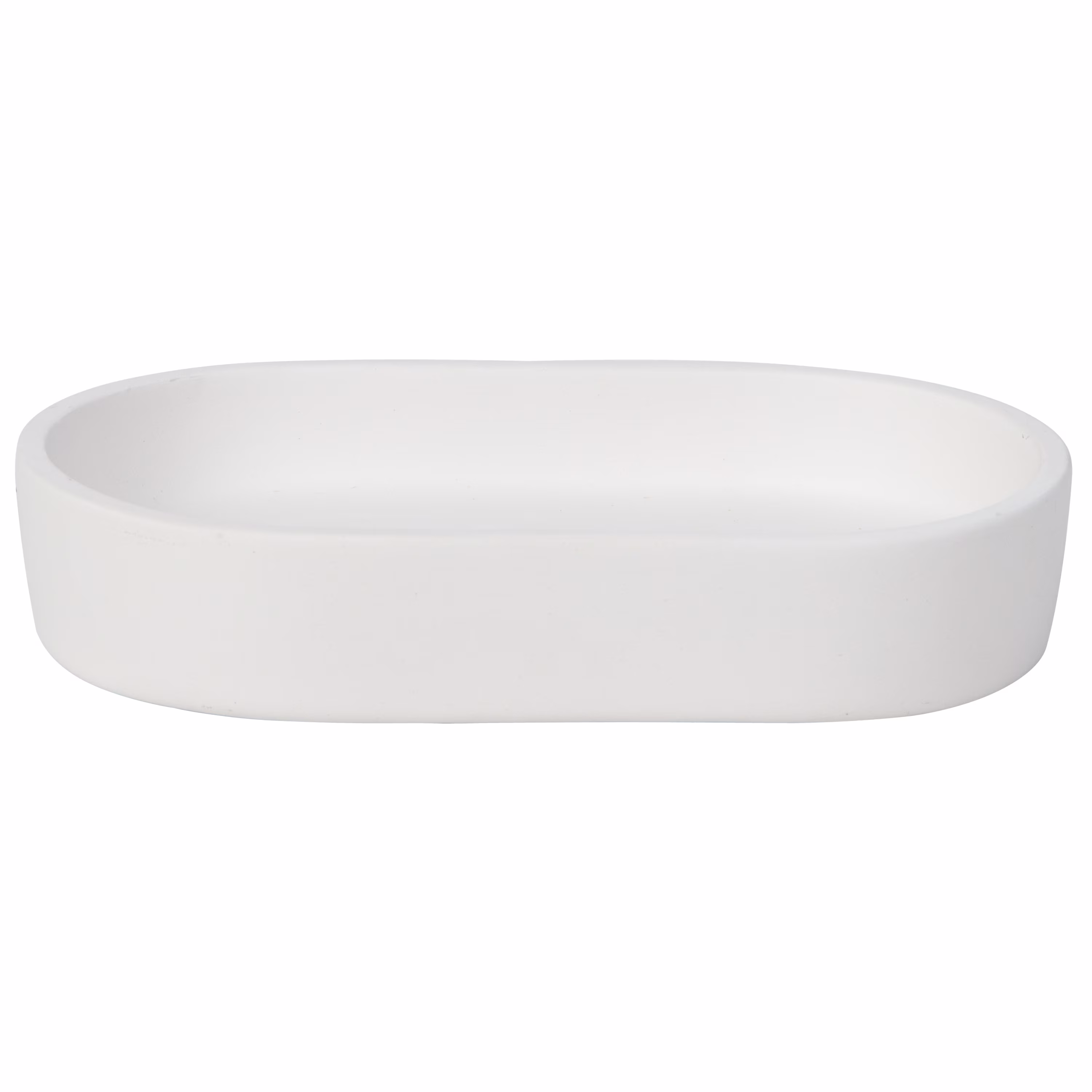 (4 pack) Hello Hobby Trinket Tray, White Ceramic, Ready to Paint, 3 in x 5 in Oval