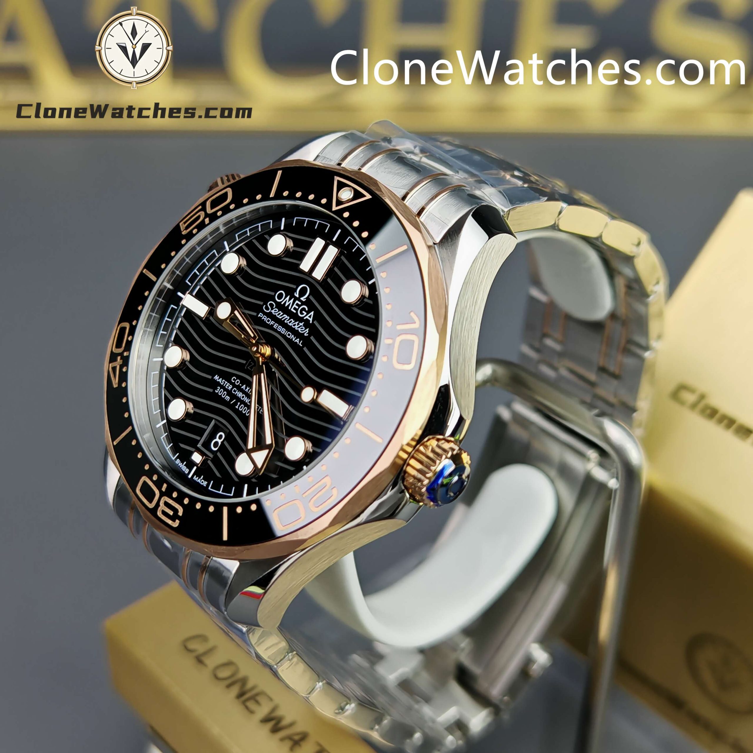 OMEGA Super Clone Watches 1:1 Seamaster Diver 300M 210.20.42.20.01.001 42mm