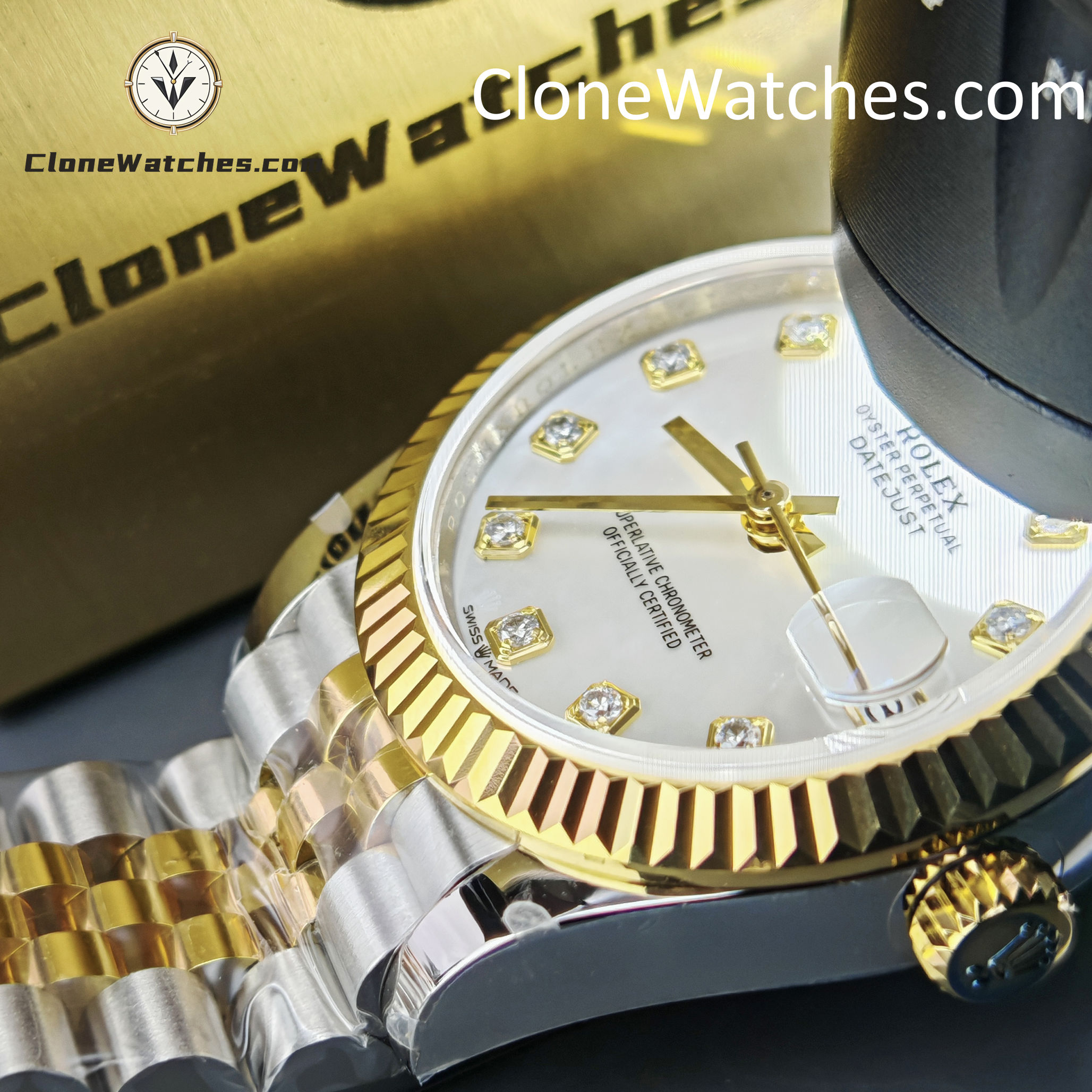 Rolex Super Clone Watches 1:1 DateJust m278273-0028 Jubilee 31MM 2236 Movement