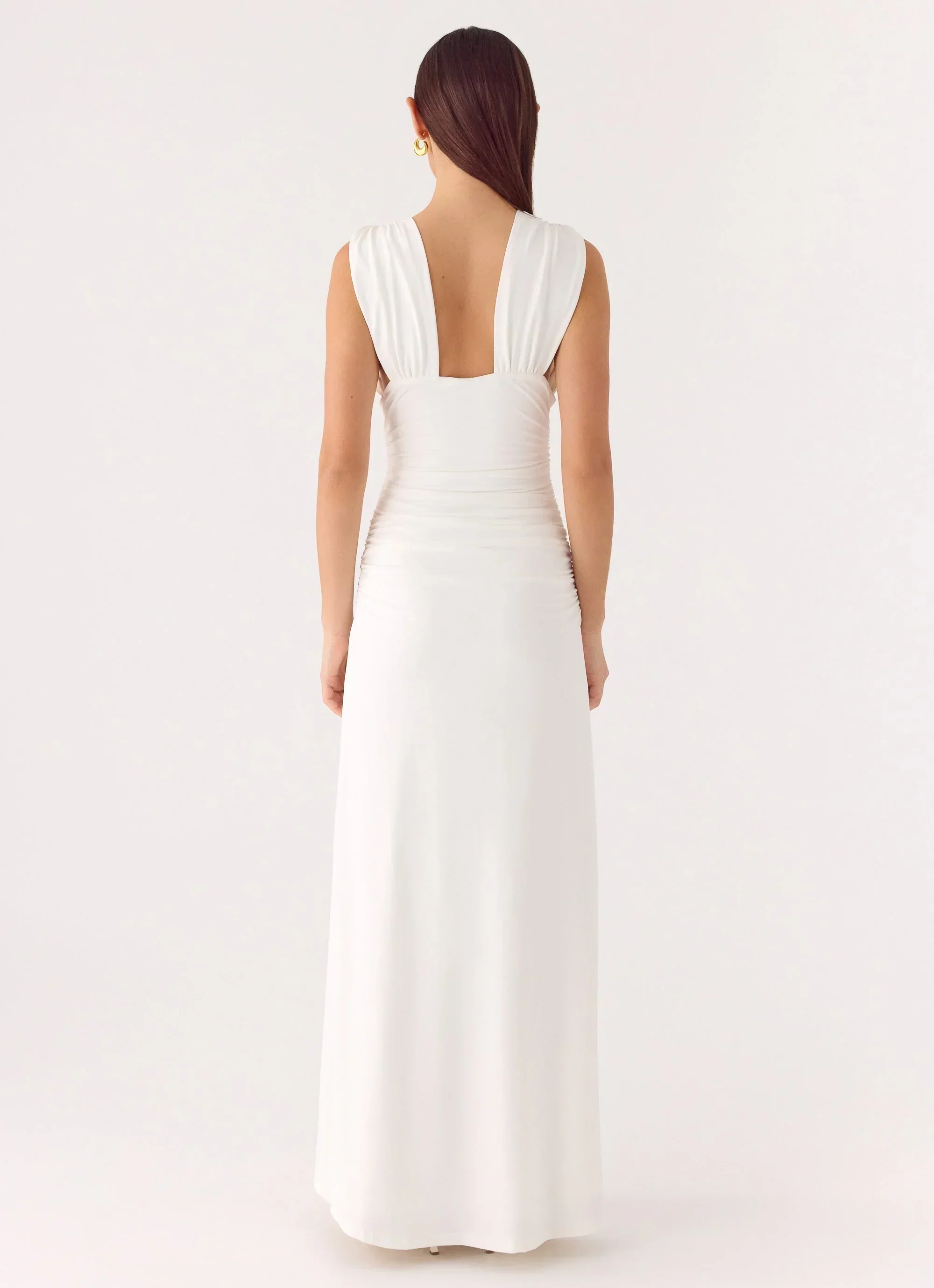 Options Maxi Dress - White