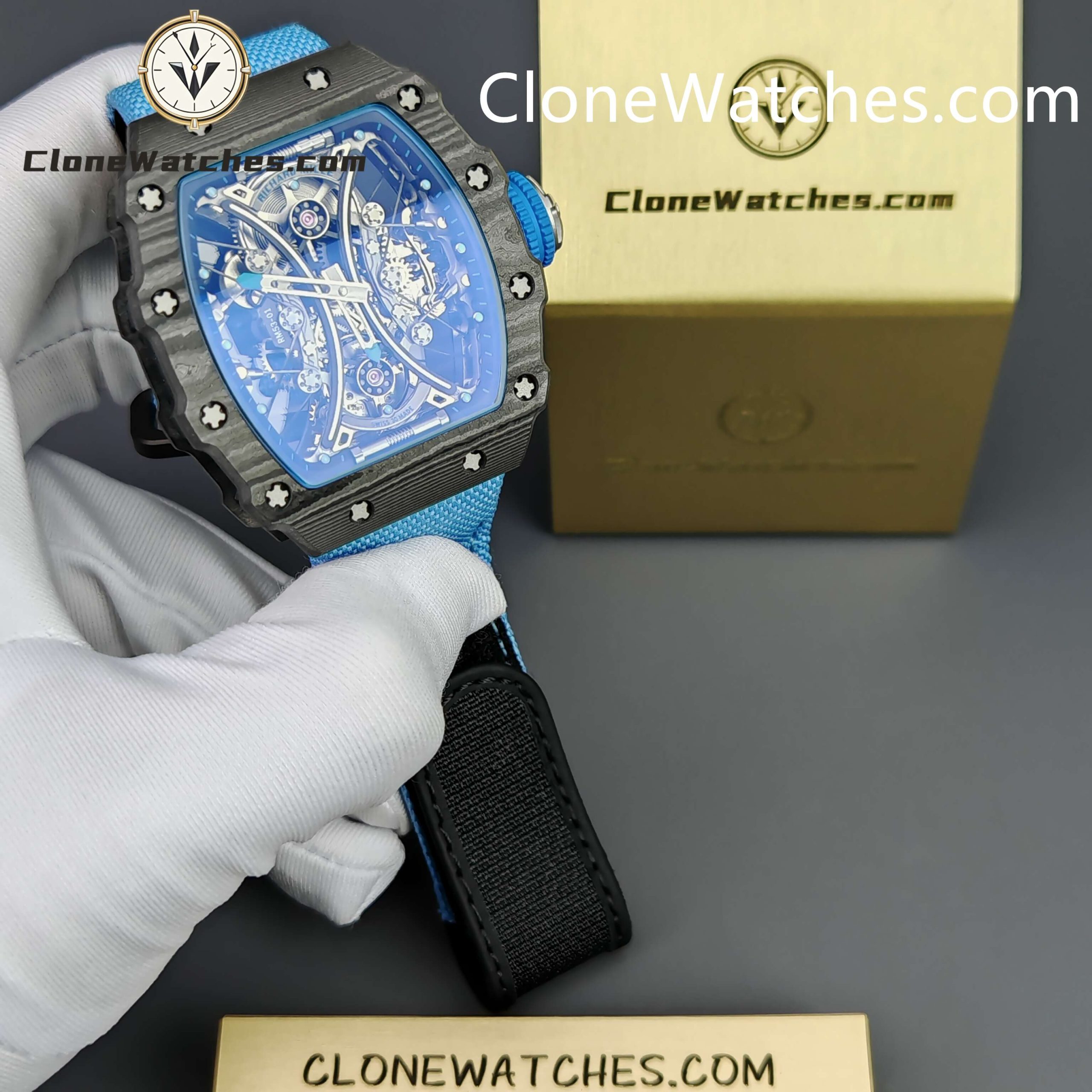 Richard Mille Super Clone Watches 1:1 53-01 Tourbillon Pablo Mac Donough