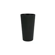 Mainstays Black 26-Ounce Eco-Friendly Recycled Plastic Ribbed Tumbler