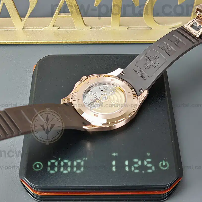 Patek Philippe Super Clone Watches 1:1 Aquanaut Rose Gold DDF 5167R-001 40.8 mm