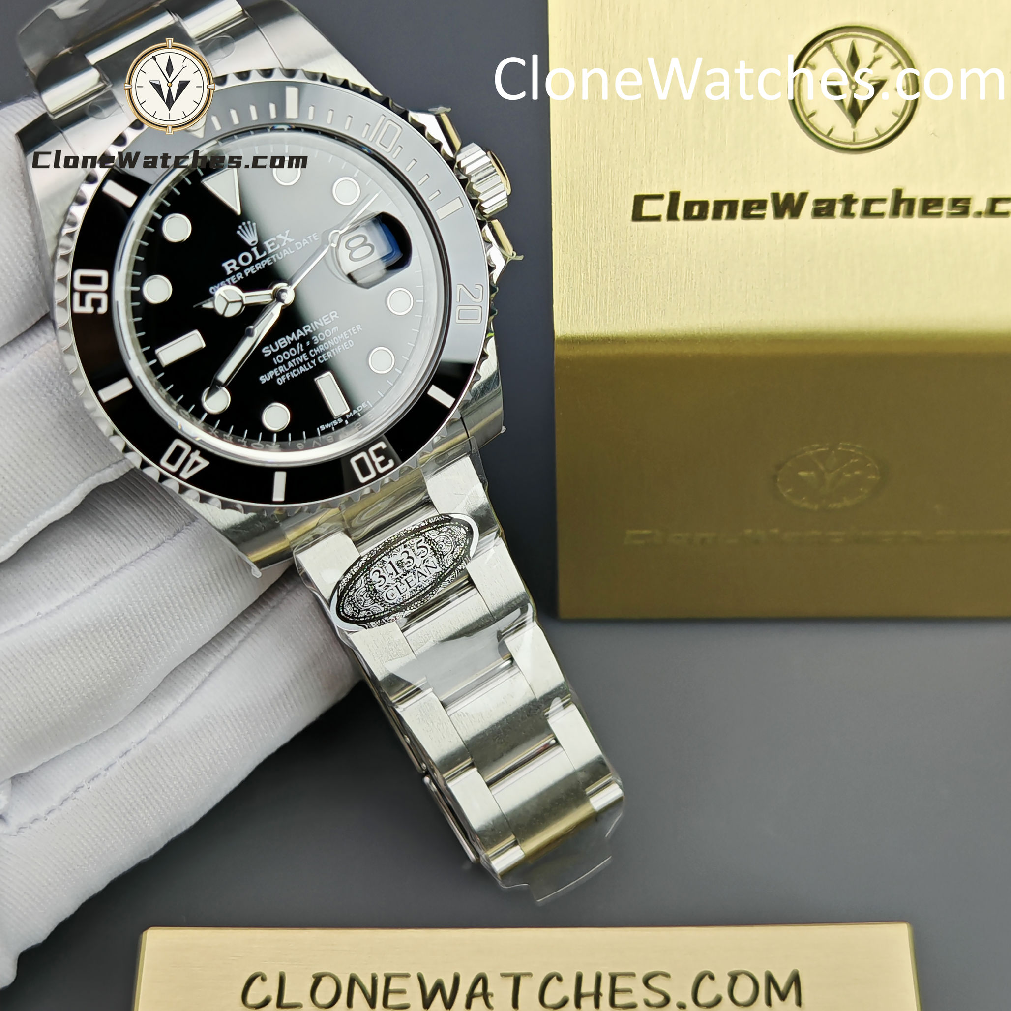 Rolex Super Clone Watches 1:1 Submariner M116610LN-0001 40MM 3135 Movement