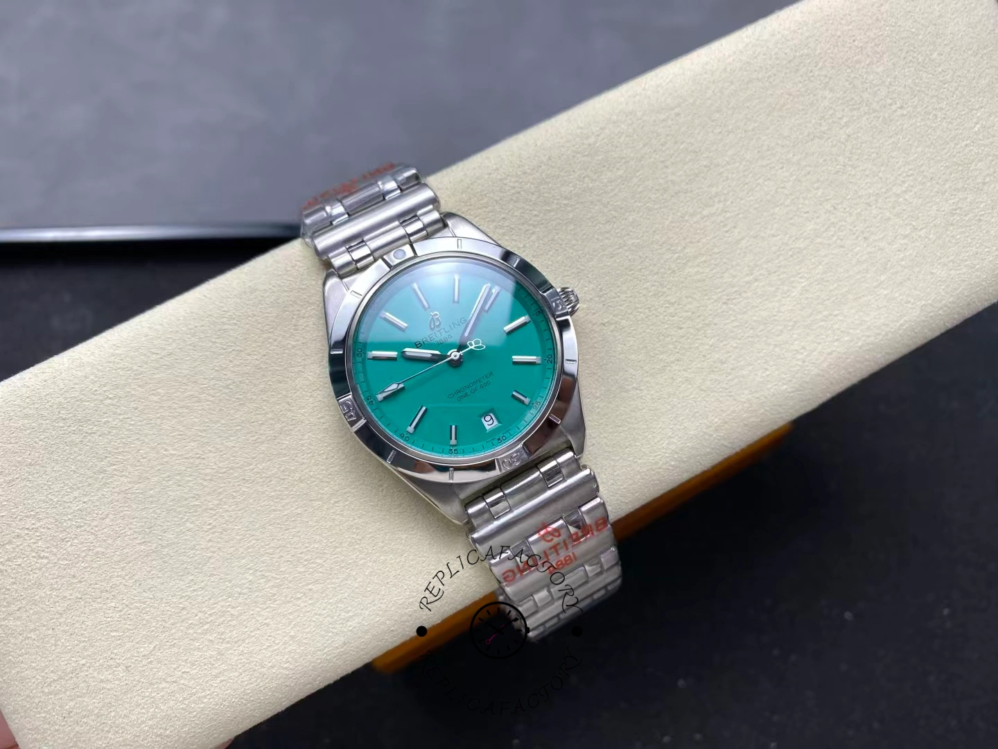 Breitling Chronomat Automatic 36mm Turquoise Dial A103801A1L1A1 Replica