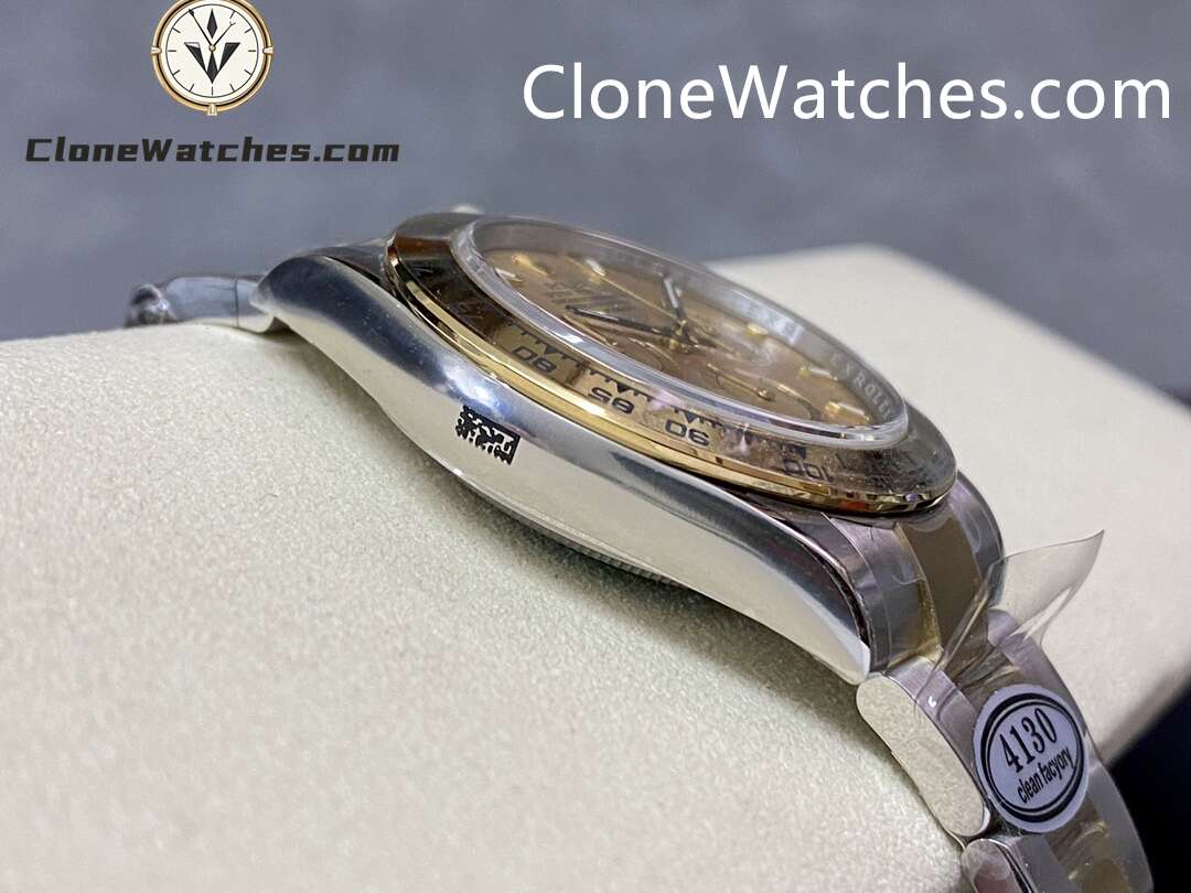 Rolex Super Clone Watches 1:1 Daytona Gold Dial M116503 – 0003 4130 Movement