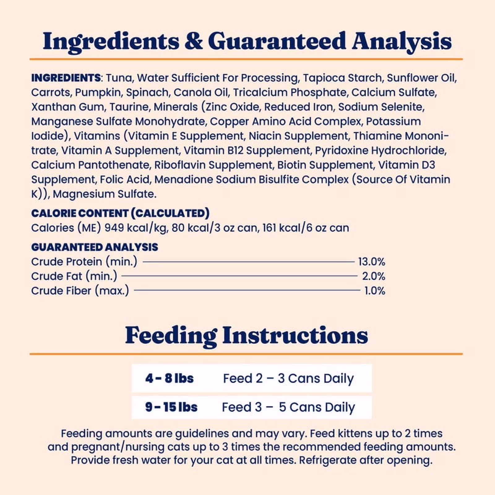 Solid Gold Five Oceans Blended Tuna Gravy, Canned Wet Cat Food, Grain & Gluten Free Shreds with Gravy, 3oz Can