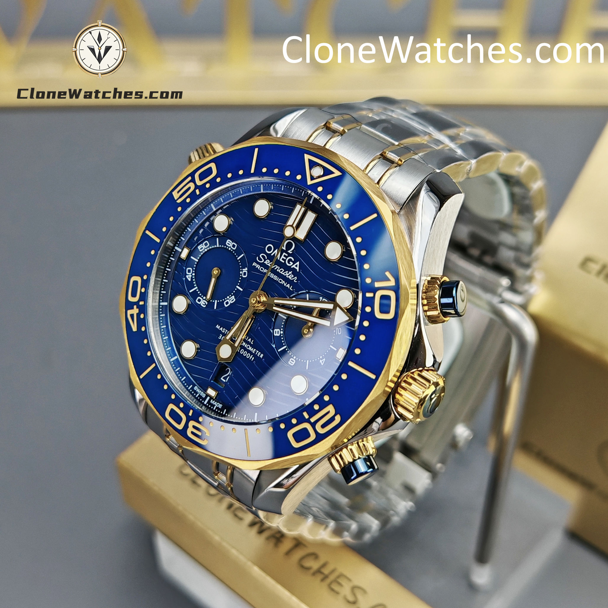 OMEGA Super Clone Watches 1:1 Seamaster Diver 300M 44MM 210.20.44.51.03.001