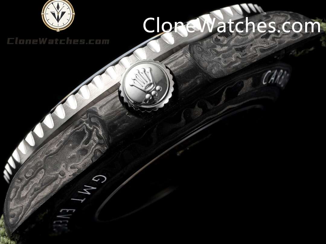 Modified Super Clone Watches 1:1 DIW Rolex GMT Master II “OLIVE GREEN” 3285 Movement