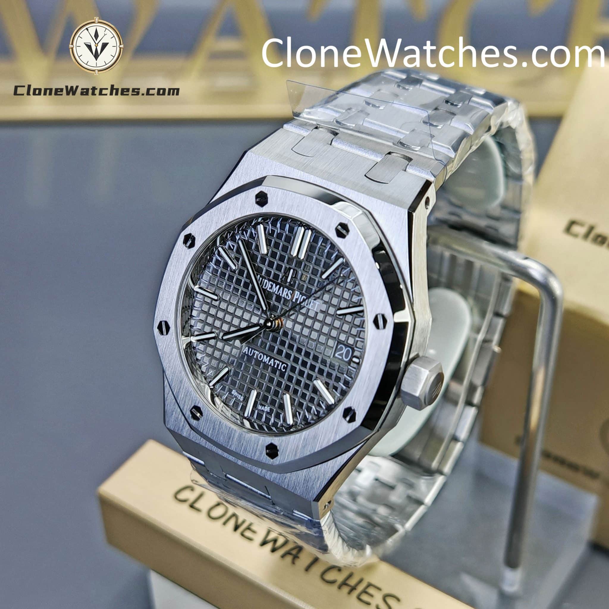 Audemars Piguet Super Clone Watches 1:1 Royal Oak 15450 Grey Dial 37MM