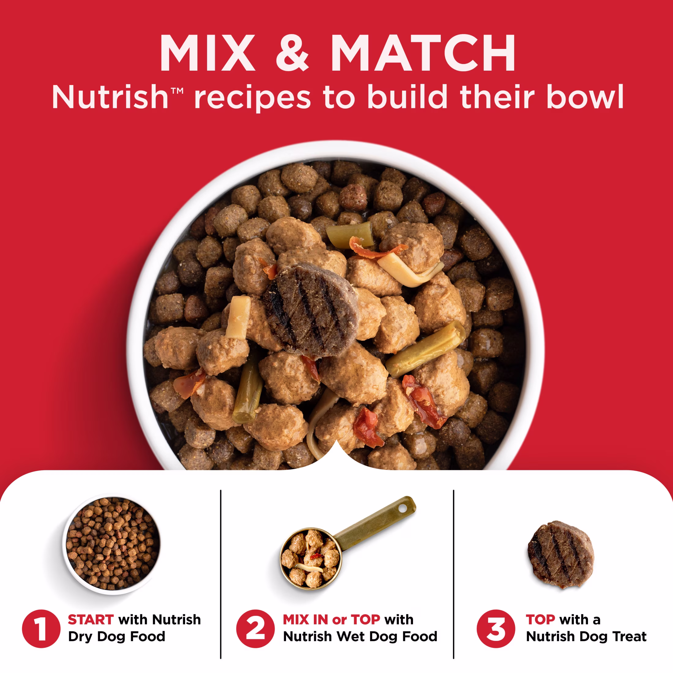 Rachael Ray Nutrish Wet Dog Food, Hearty Beef Stew Recipe, 8 oz. Tub