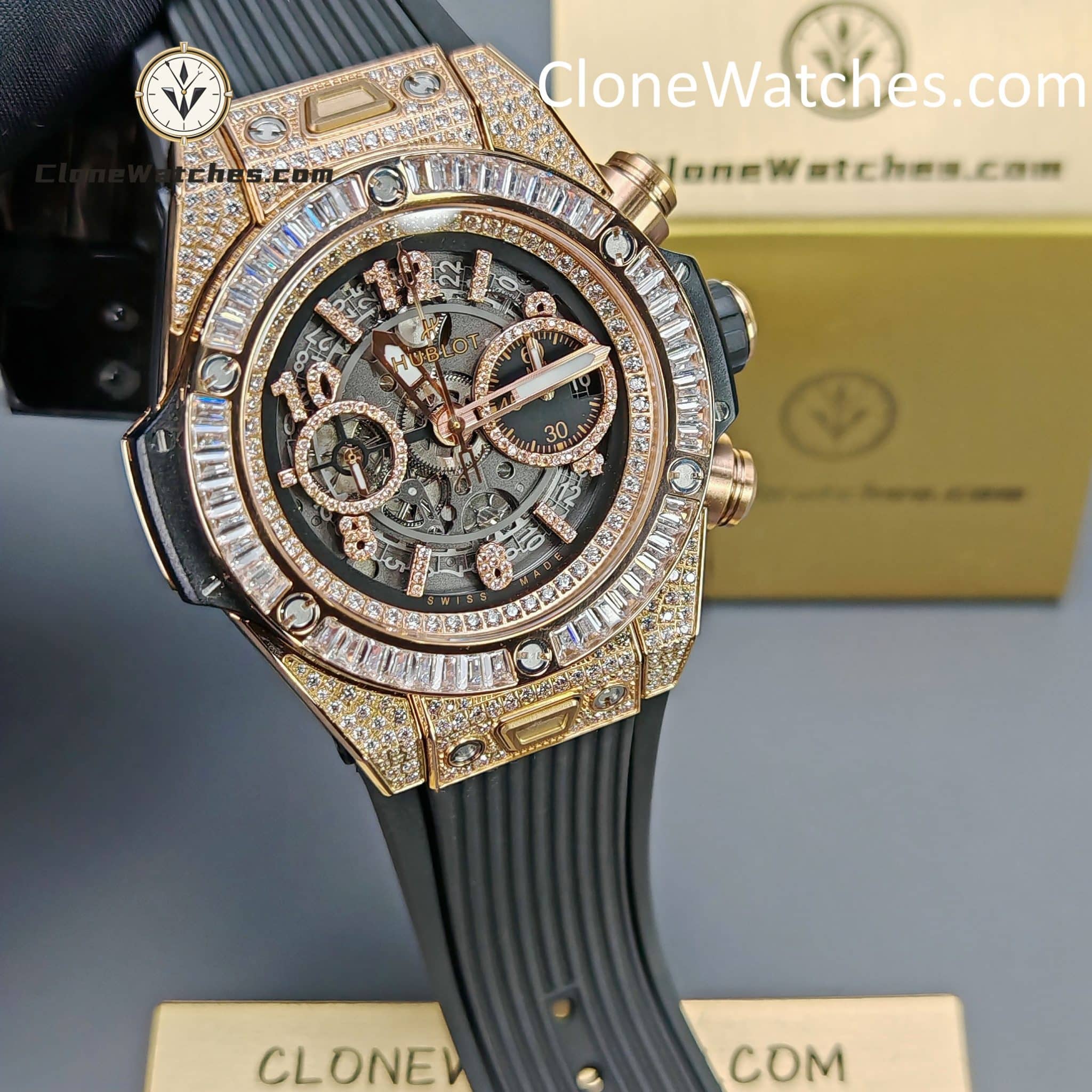 Hublot Super Clone Watches 1:1 Big Bang Unico King Gold Jewellery 42 mm 441.OX.1181.RX.0904